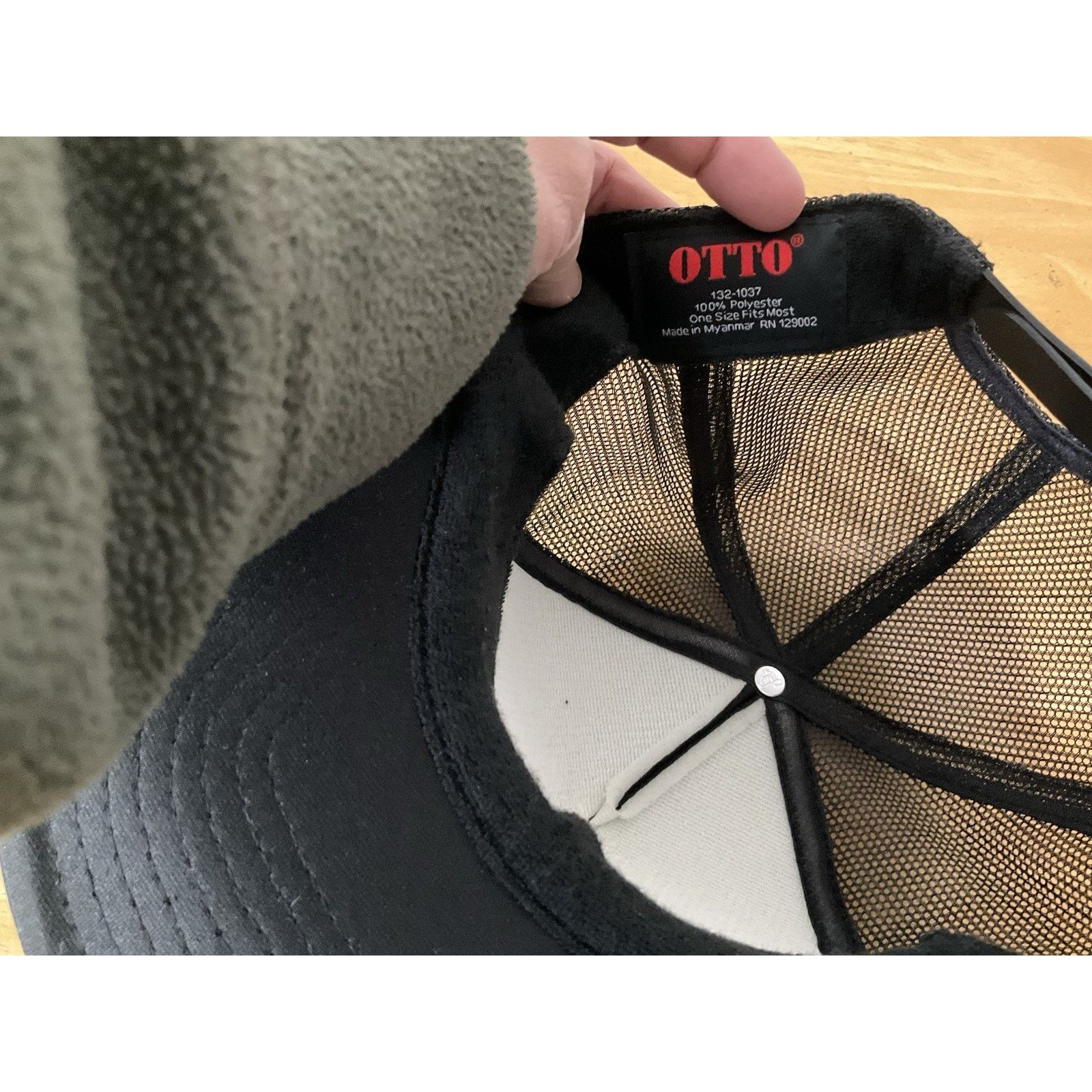 Otto King Carts Snapback Baseball Truckers Mesh Cap Black Size ONE SIZE - 6 Thumbnail