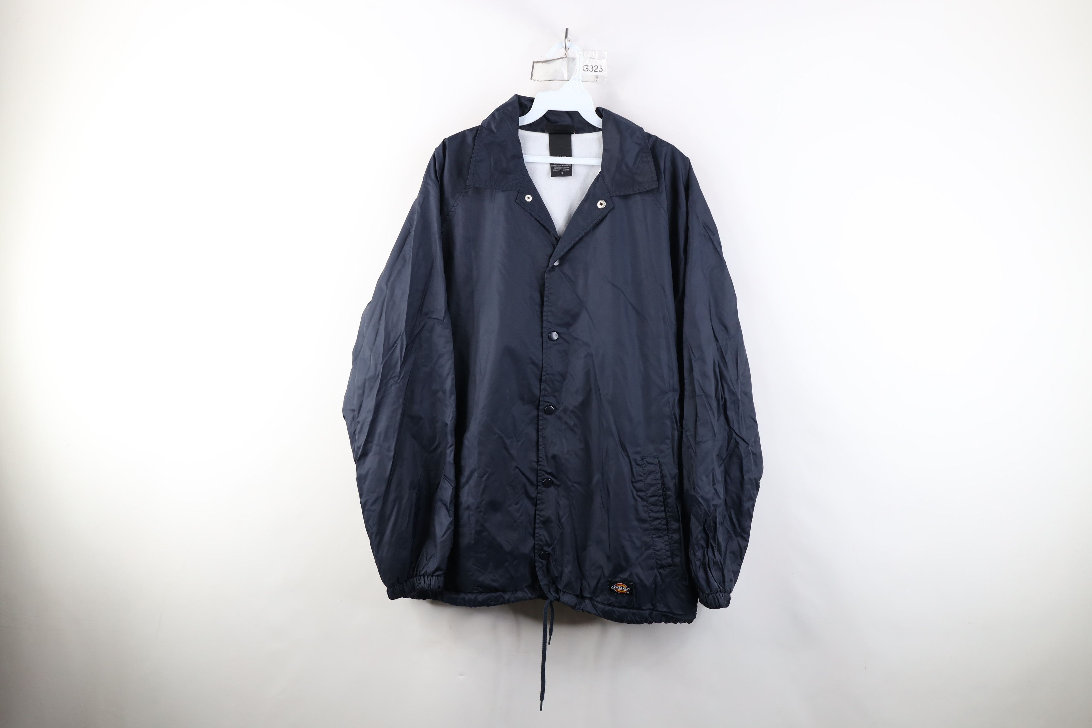 Dickies Vintage Dickies Coach Coaches Windbreaker Jacket Navy Blue Size US M / EU 48-50 / 2 - 1 Thumbnail