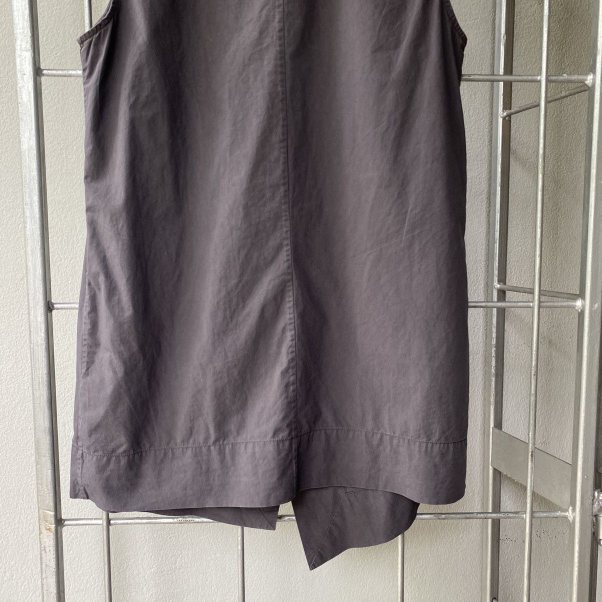 Acne Studios Acne Studios Brown Sleeveless Round Neck Top with Folded Hem Size XXS / US 00 / IT 34 - 10 Thumbnail