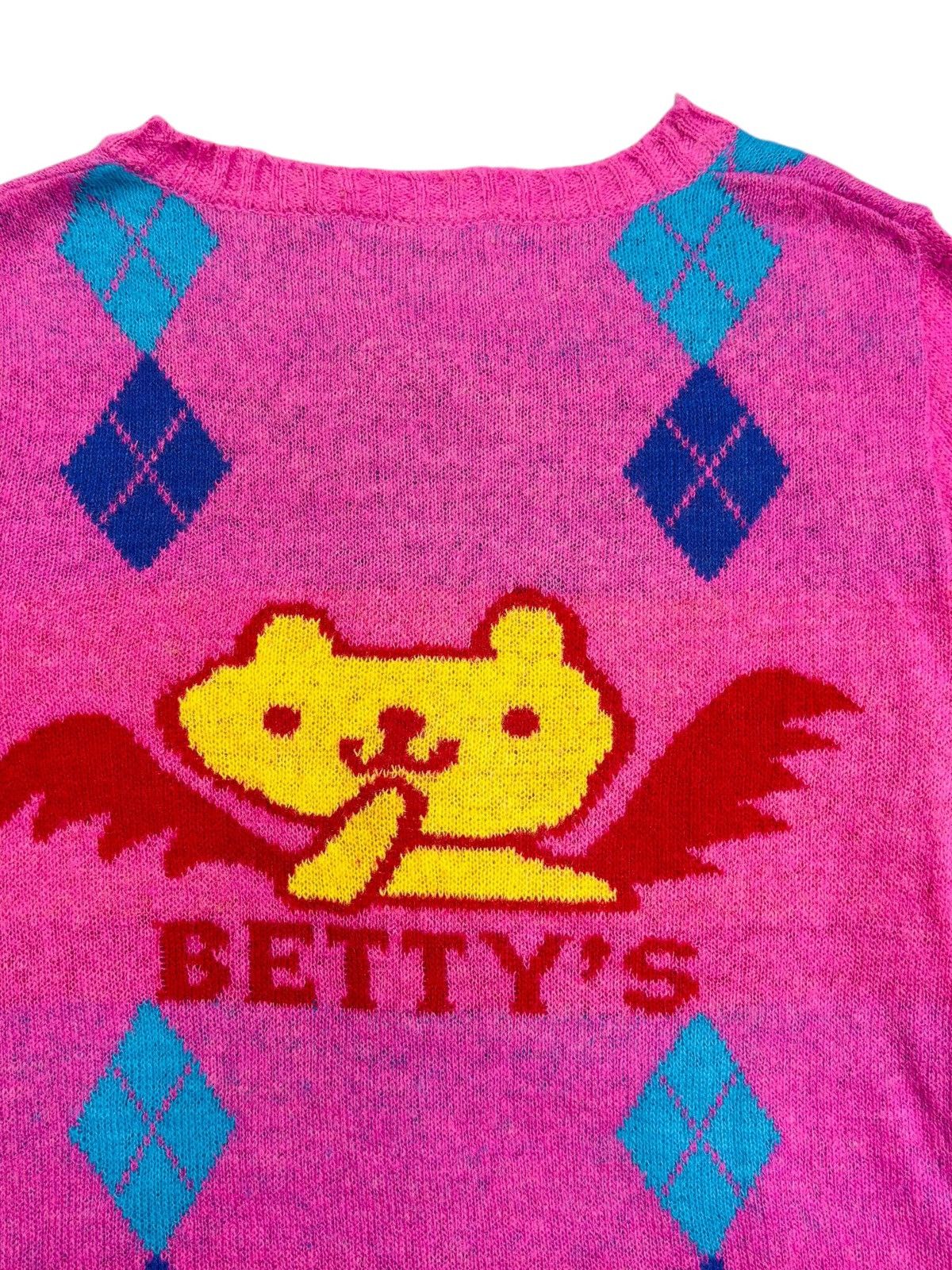 Hysteric Glamour 2000s Bettys Blue - Mascots Knitted Cardigan Size US M / EU 48-50 / 2 - 3 Thumbnail