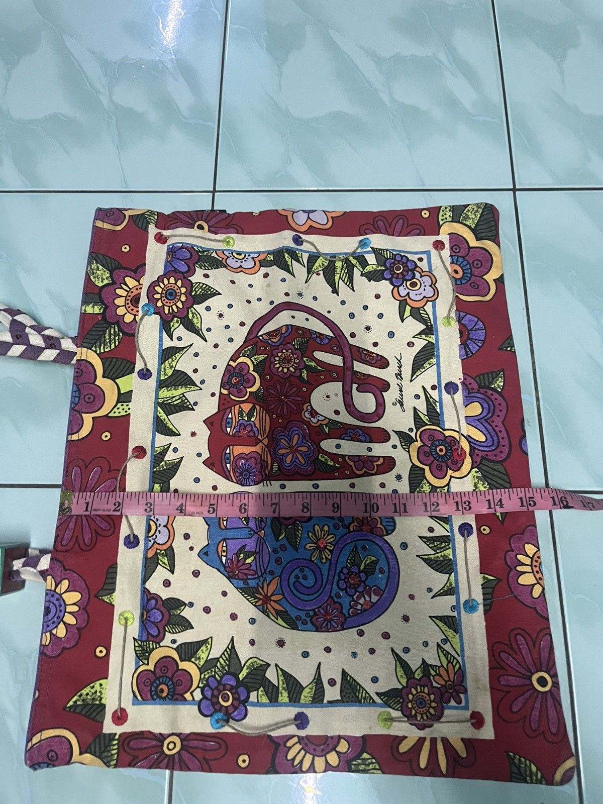 Other Laurel Burch Tote Bag Cat Design Size ONE SIZE - 16 Thumbnail