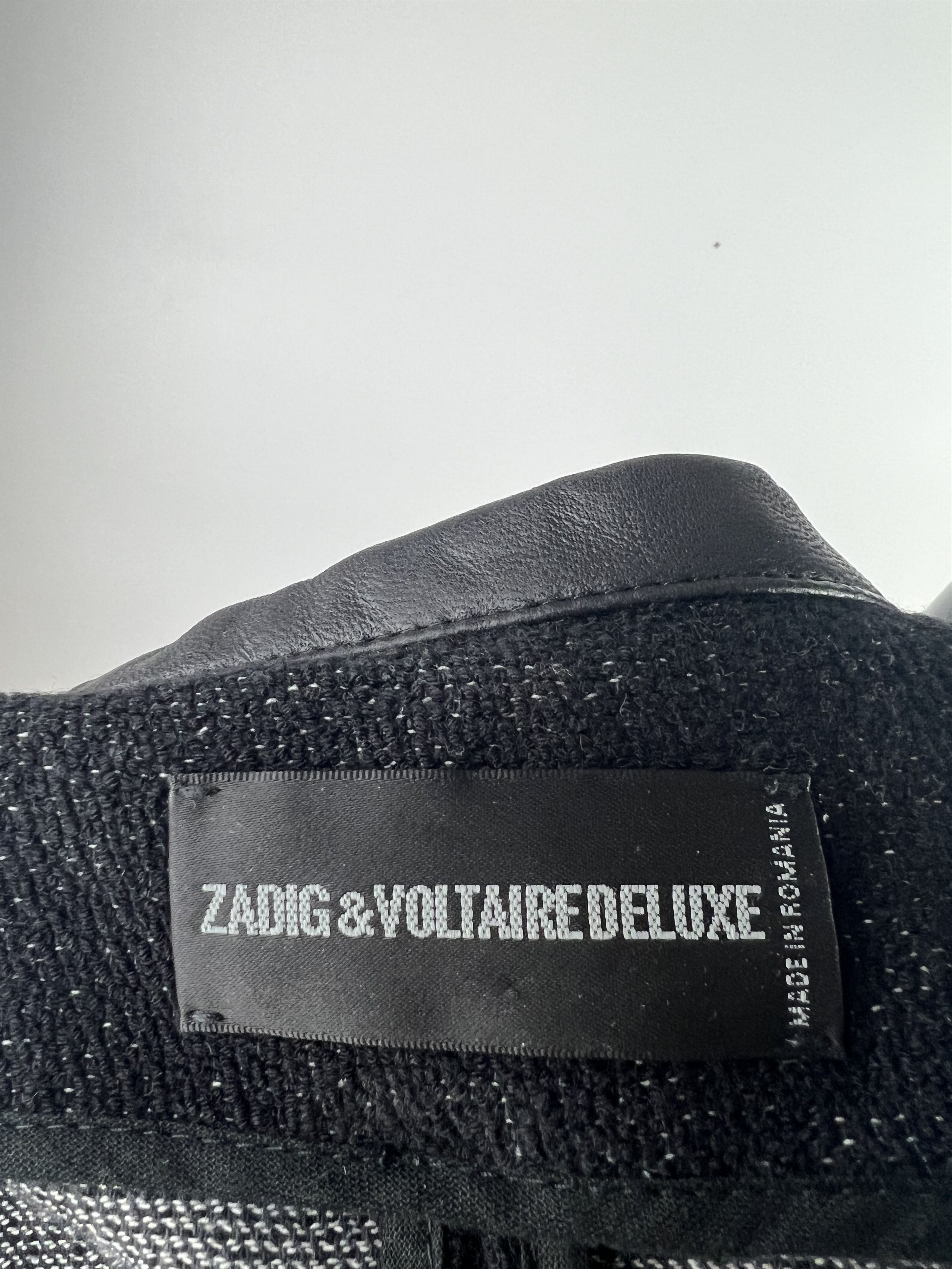 Zadig & Voltaire Zadig & Voltaire Deluxe Jacket Women's Size 38 Leather Trim Size XS / US 0-2 / IT 36-38 - 8 Thumbnail