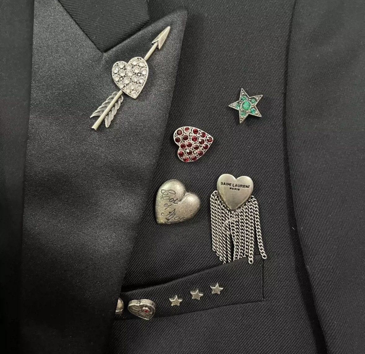 Saint Laurent Paris Saint Laurent suit Size 38S - 5 Thumbnail
