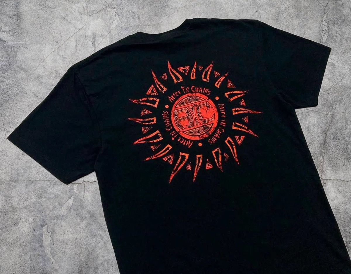 Band Tees Alice In Chains DIRT T-SHIRT 2 SIDED BIG LOGO Grunge 90s Size US XL / EU 56 / 4 - 4 Thumbnail