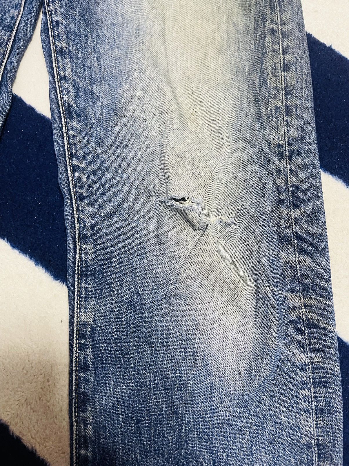 Japanese Brand × Uniqlo Uniqlo Distressed Jeans (15) Size US 34 / EU 50 - 13 Thumbnail