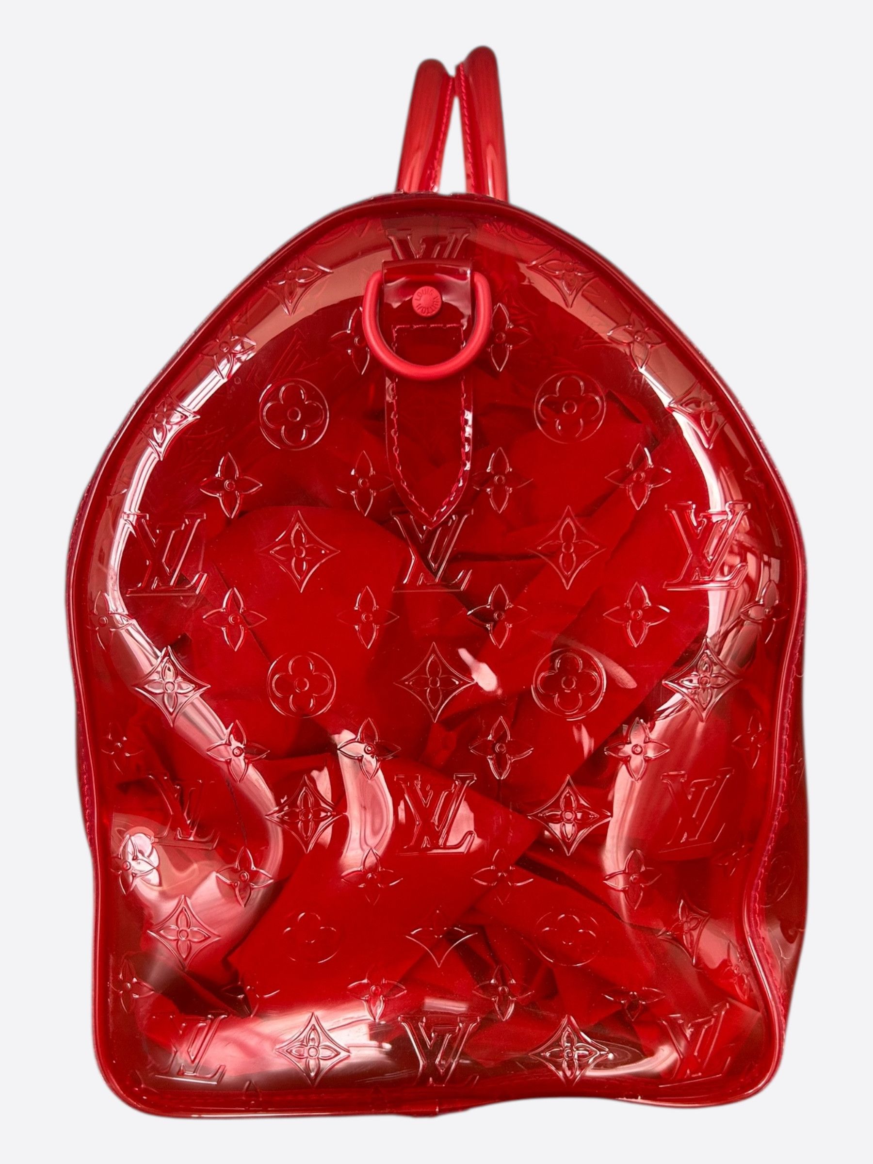 Louis Vuitton Louis Vuitton Red Prism Keepall 50 Size ONE SIZE - 4 Thumbnail