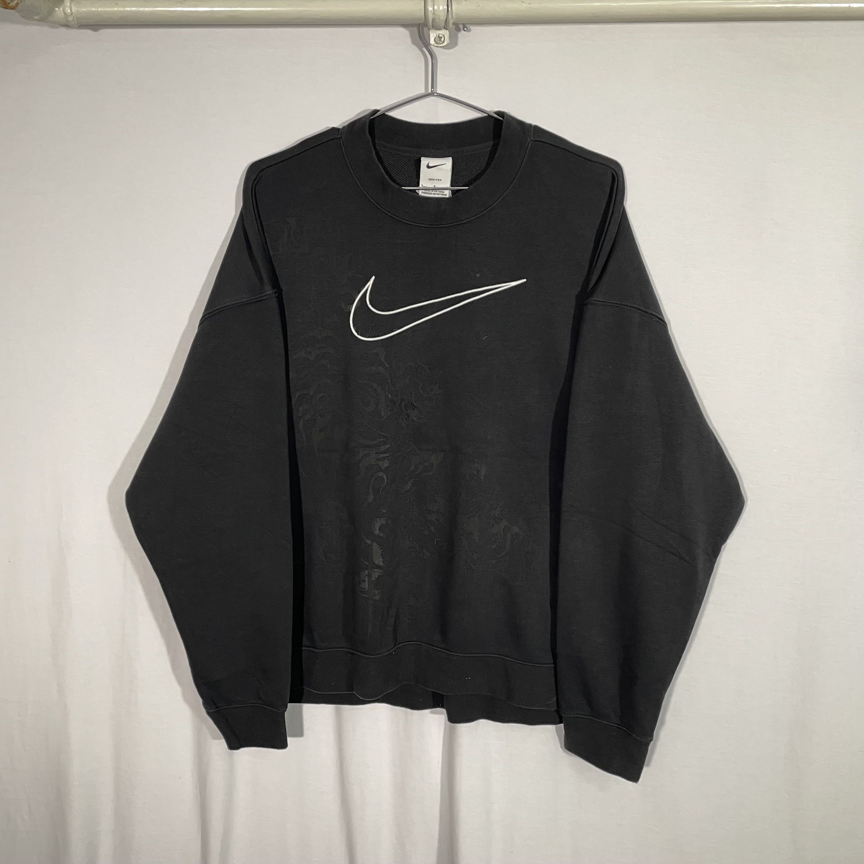 Nike Custom Nike Tiger Sweatshirt Big logo Size L Grunge Y2K Size US L / EU 52-54 / 3 - 1 Thumbnail
