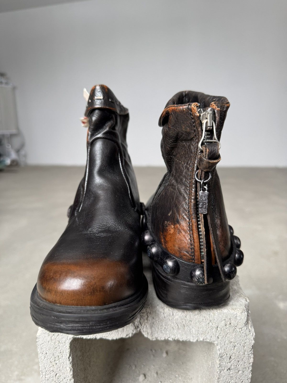 A.S.98 New A.S98 Western Boots Guidi Style Size US 6 / EU 39 - 13 Thumbnail