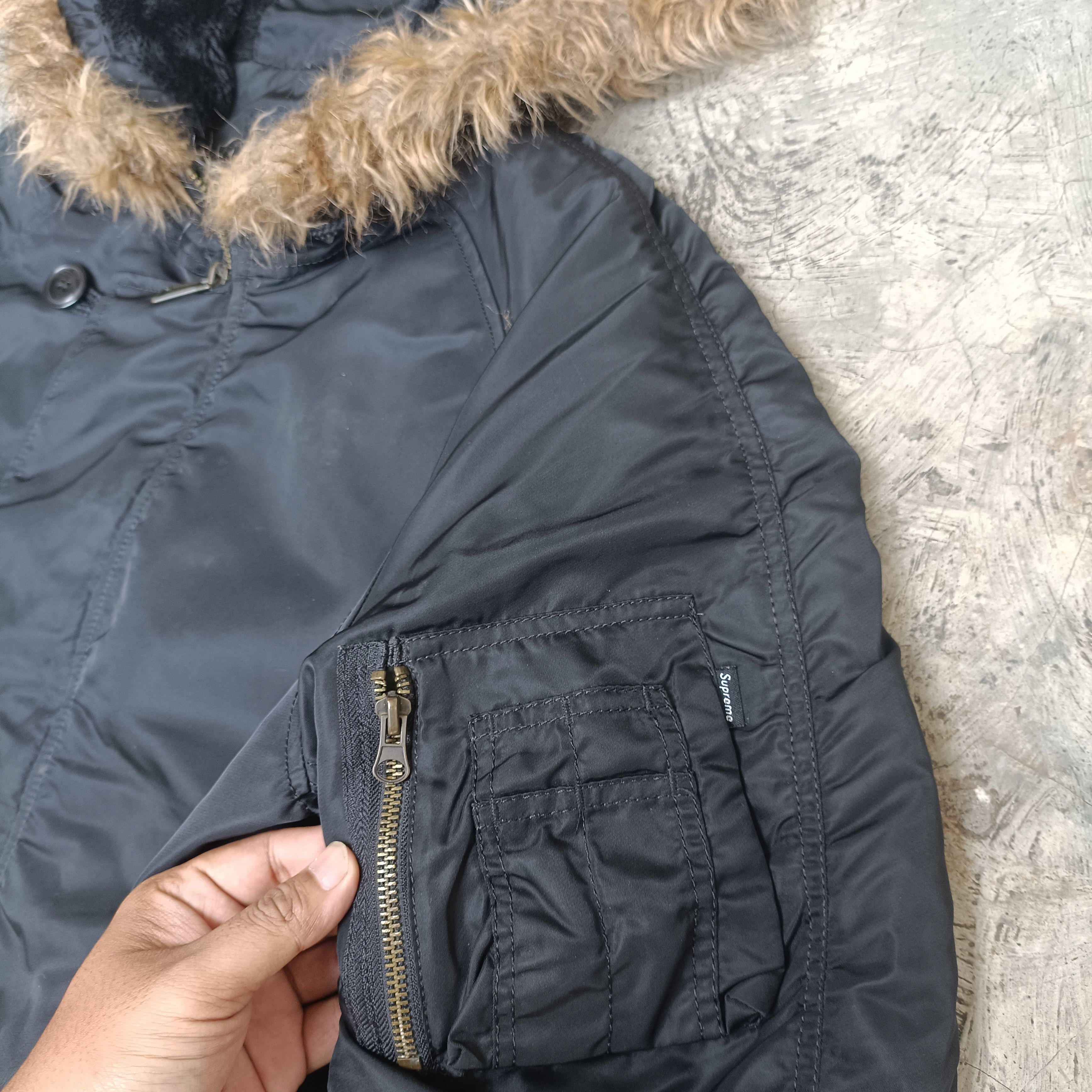Supreme Supreme Fw14 Jacket N 2B Flight Bomber parka fur Size US M / EU 48-50 / 2 - 3 Thumbnail