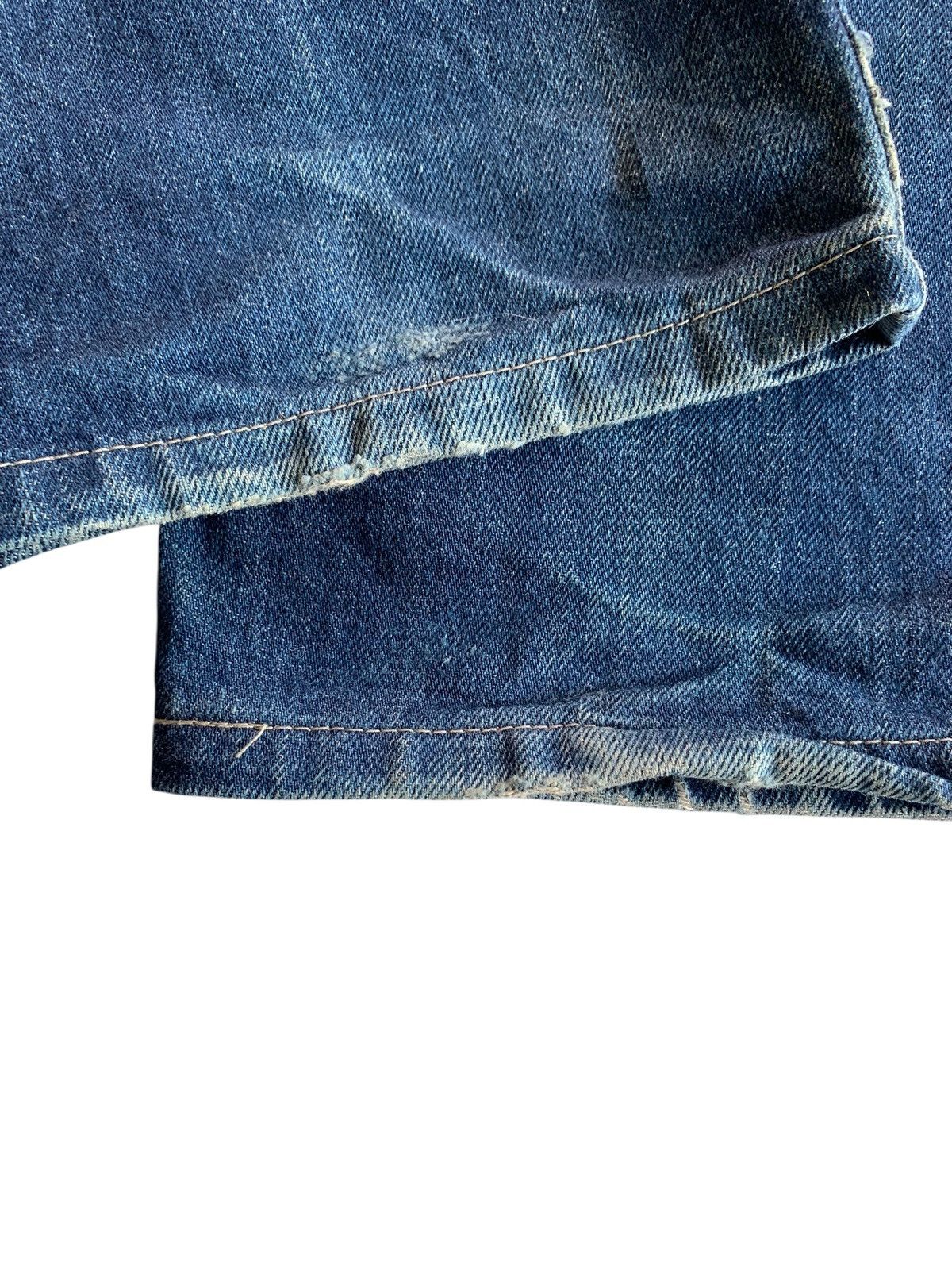Muji MUJI SELVEDGE JAPANESE DISTRESSED DENIM Size US 31 - 18 Thumbnail