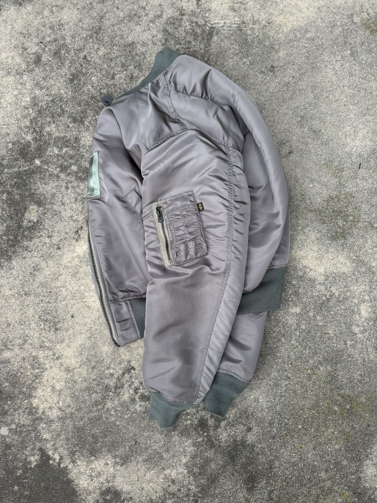 Alpha Industries Vintage Alpha Industries Bomber Jacker Size US L / EU 52-54 / 3 - 1 Thumbnail