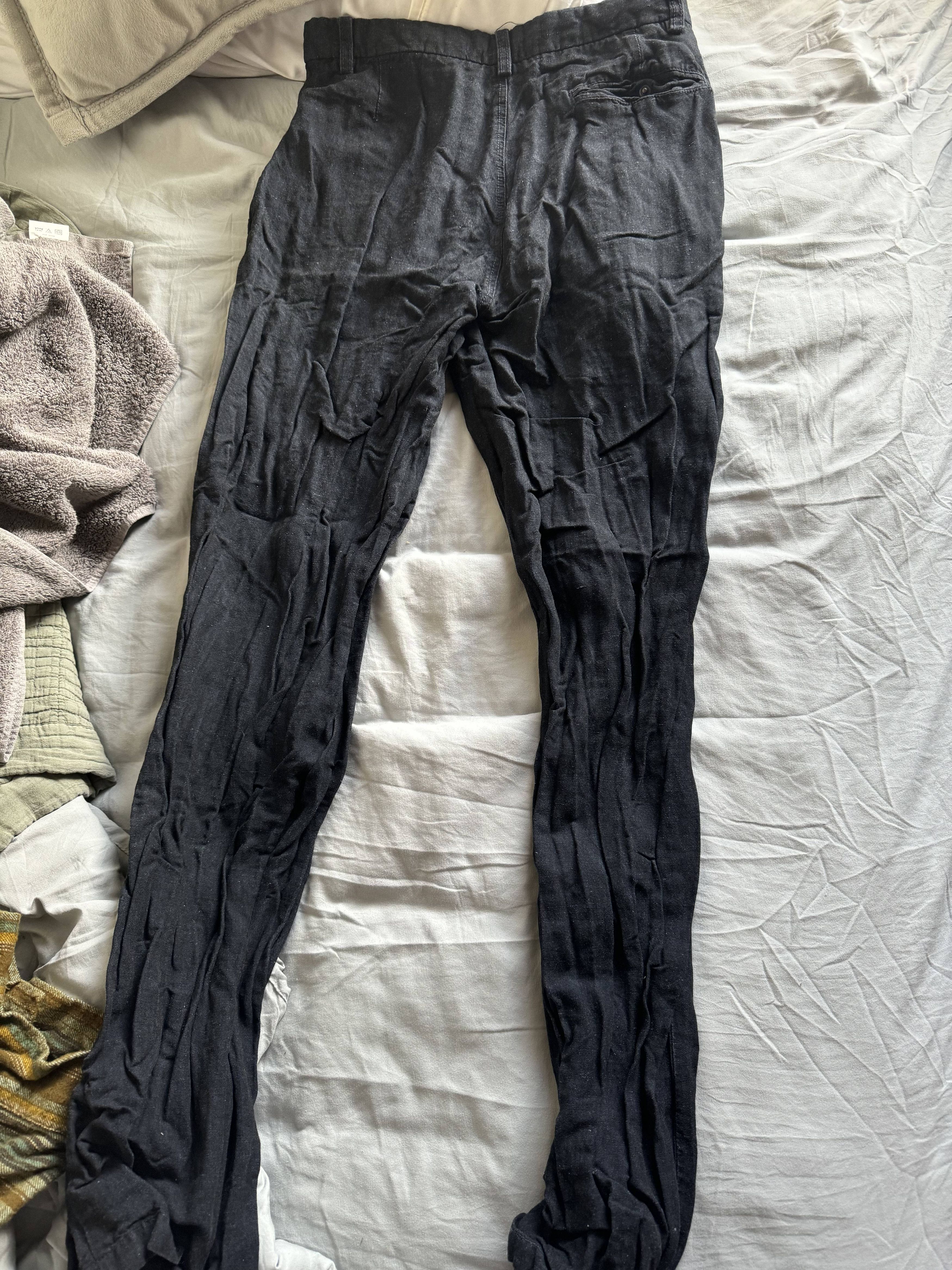 Armani × Emporio Armani × Giorgio Armani Red Stripe Vintage Emporio Armani Pants Size US 28 / EU 44 - 4 Thumbnail