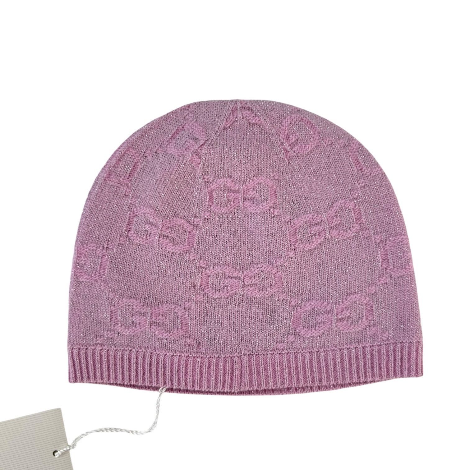 Gucci Gucci Monogram Pink Kid’s Beanie Size ONE SIZE - 2 Thumbnail