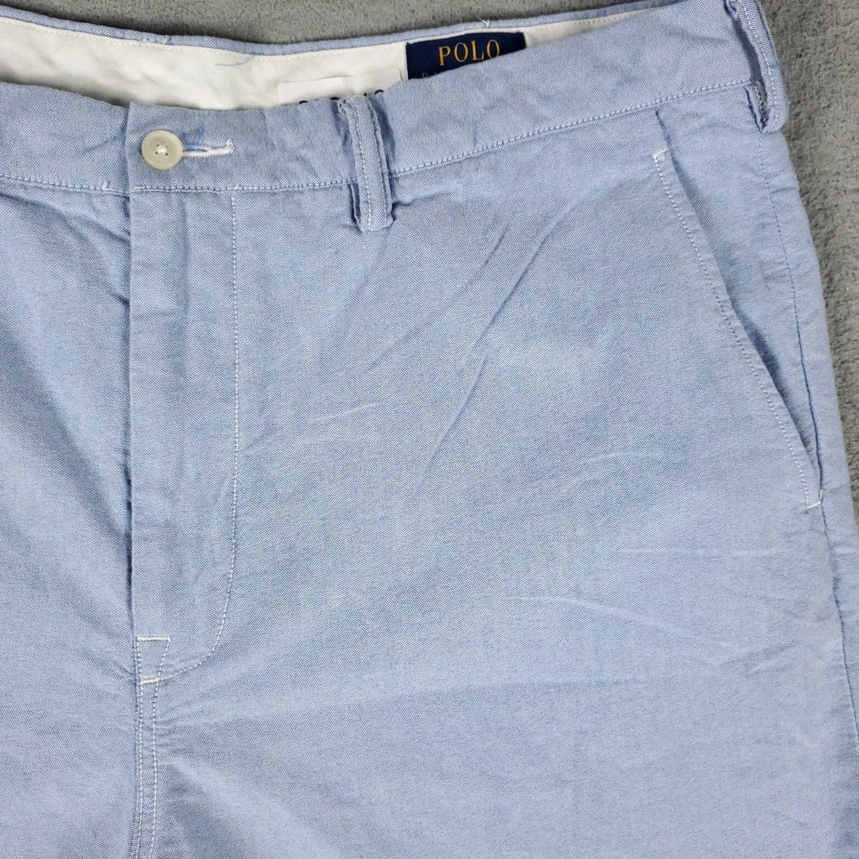 Ralph Lauren Ralph Lauren Chino Shorts Mens Size 40 Blue Flat Front Casual Size US 40 / EU 56 - 3 Thumbnail