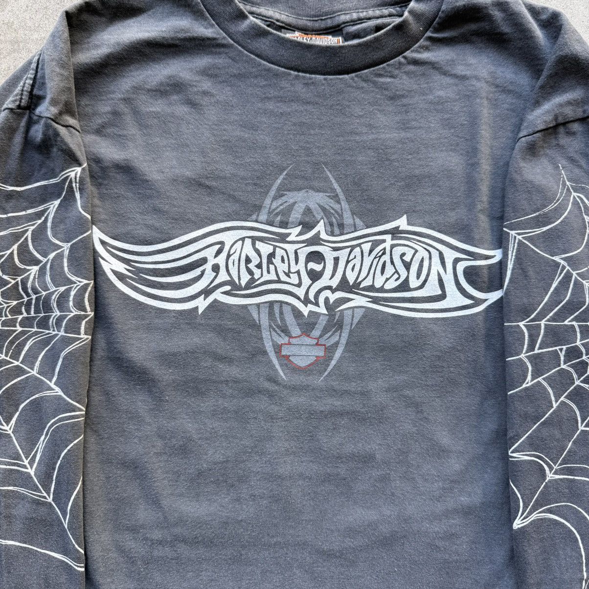 Harley Davidson Harley Davidson spider web longsleeve black/grey size L Size US L / EU 52-54 / 3 - 4 Thumbnail