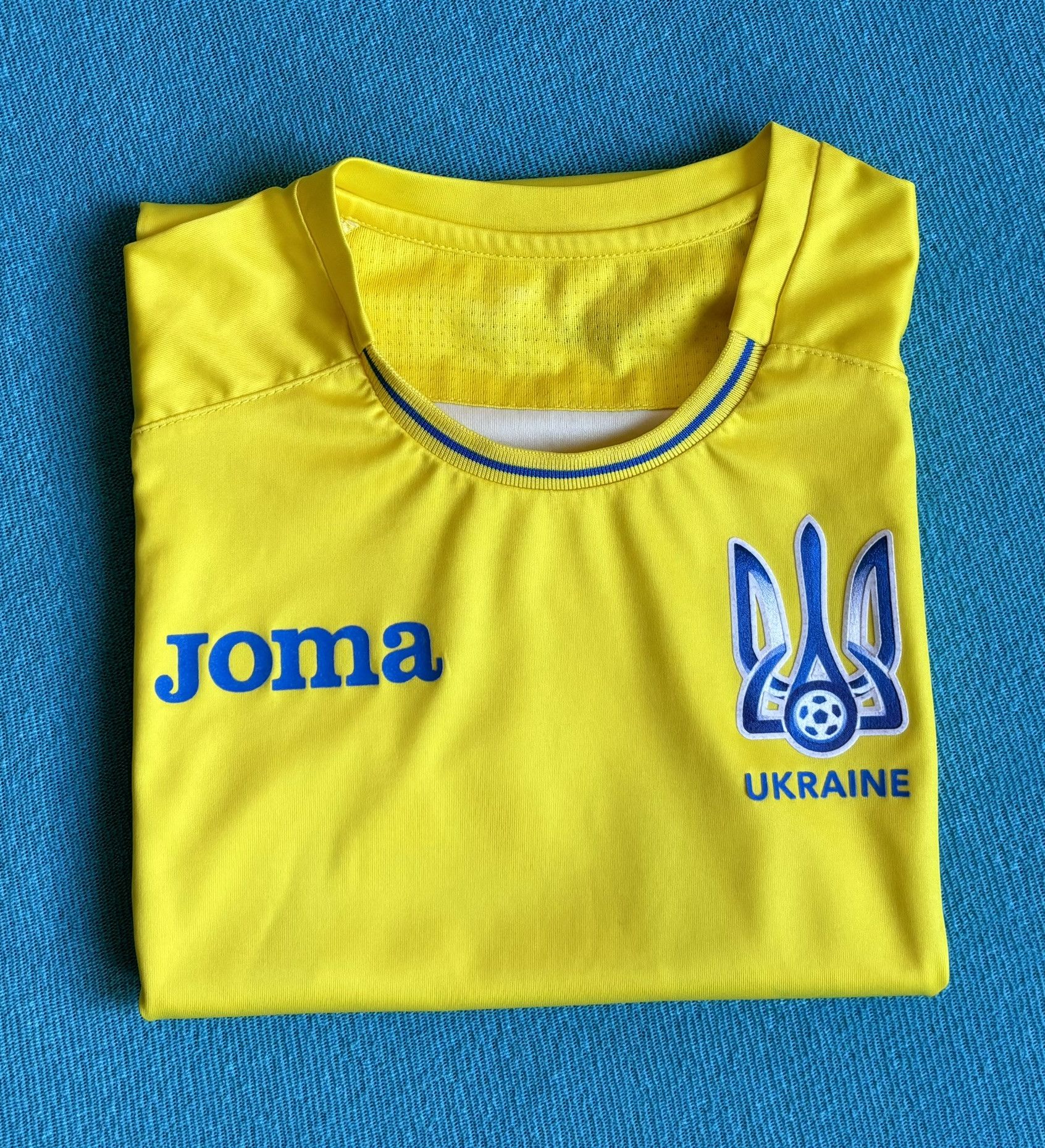 Joma Ukraine 2017 Joma Football Jersey size. S Size US S / EU 44-46 / 1 - 16 Thumbnail
