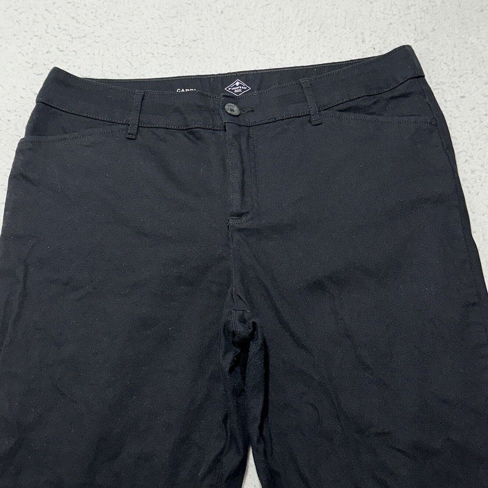 St. Johns Bay St. John's Bay 14 Capri Straight Leg Chino Pants Stretch Size 36" / US 14 / IT 50 - 2 Thumbnail
