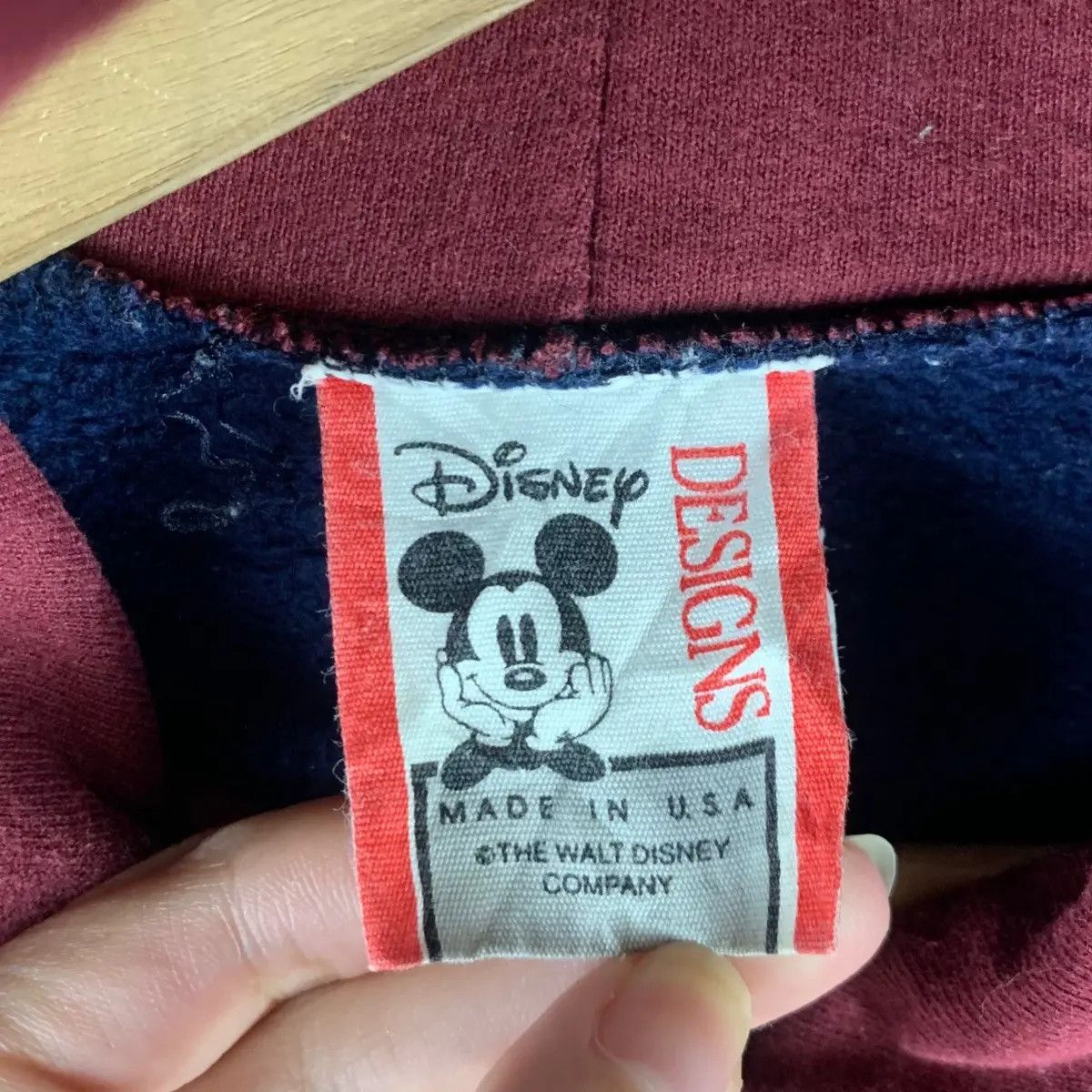 Disney Vintage 90’ DISNEY DESIGNS MICKEY MOUSE Made In USA Size M / US 6-8 / IT 42-44 - 7 Thumbnail