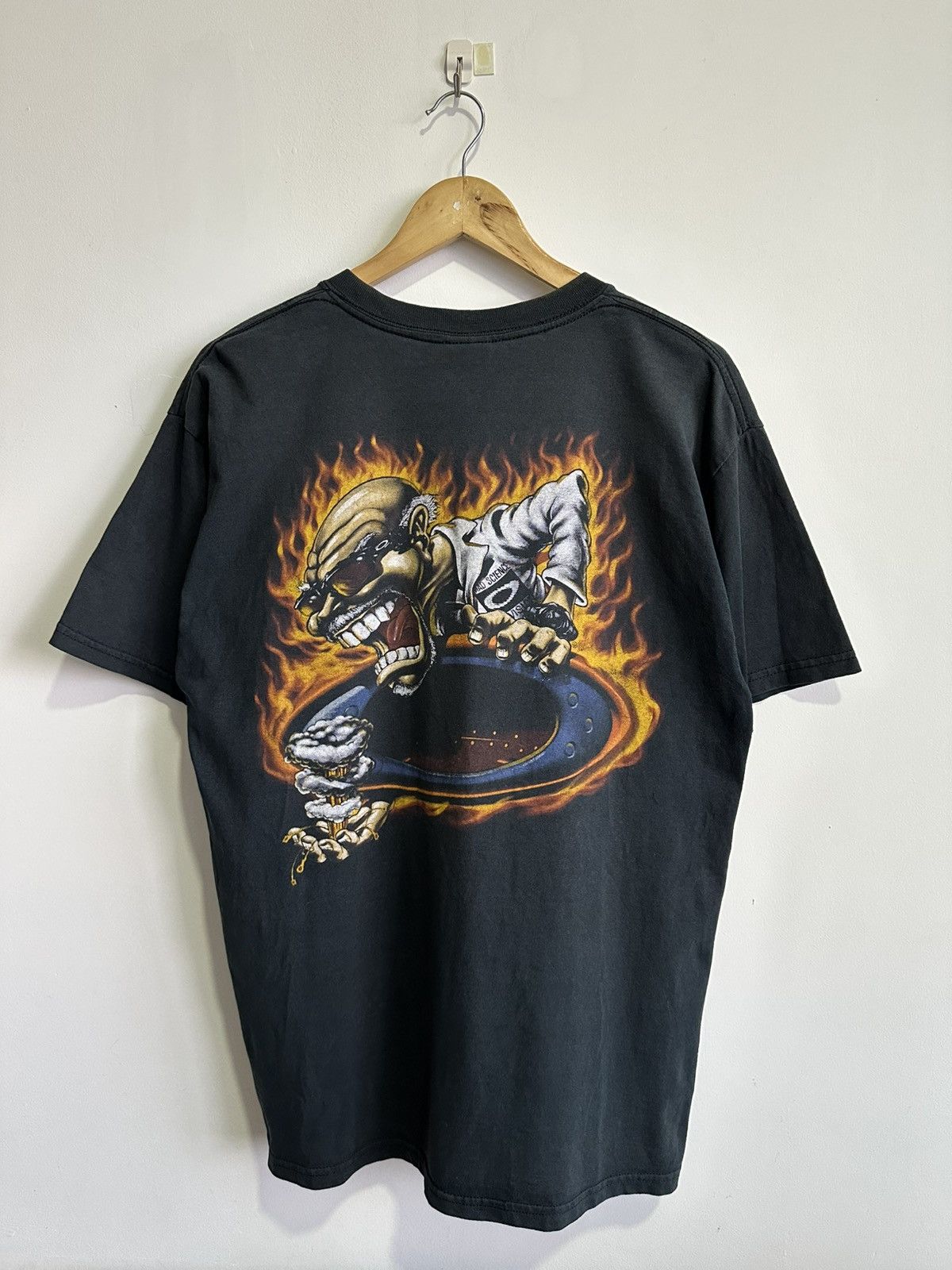vintage USA製 OAKLEY MAD SCIENCE TEE Super Rare Vintage Oakley Mad Scientist Tshirt - L