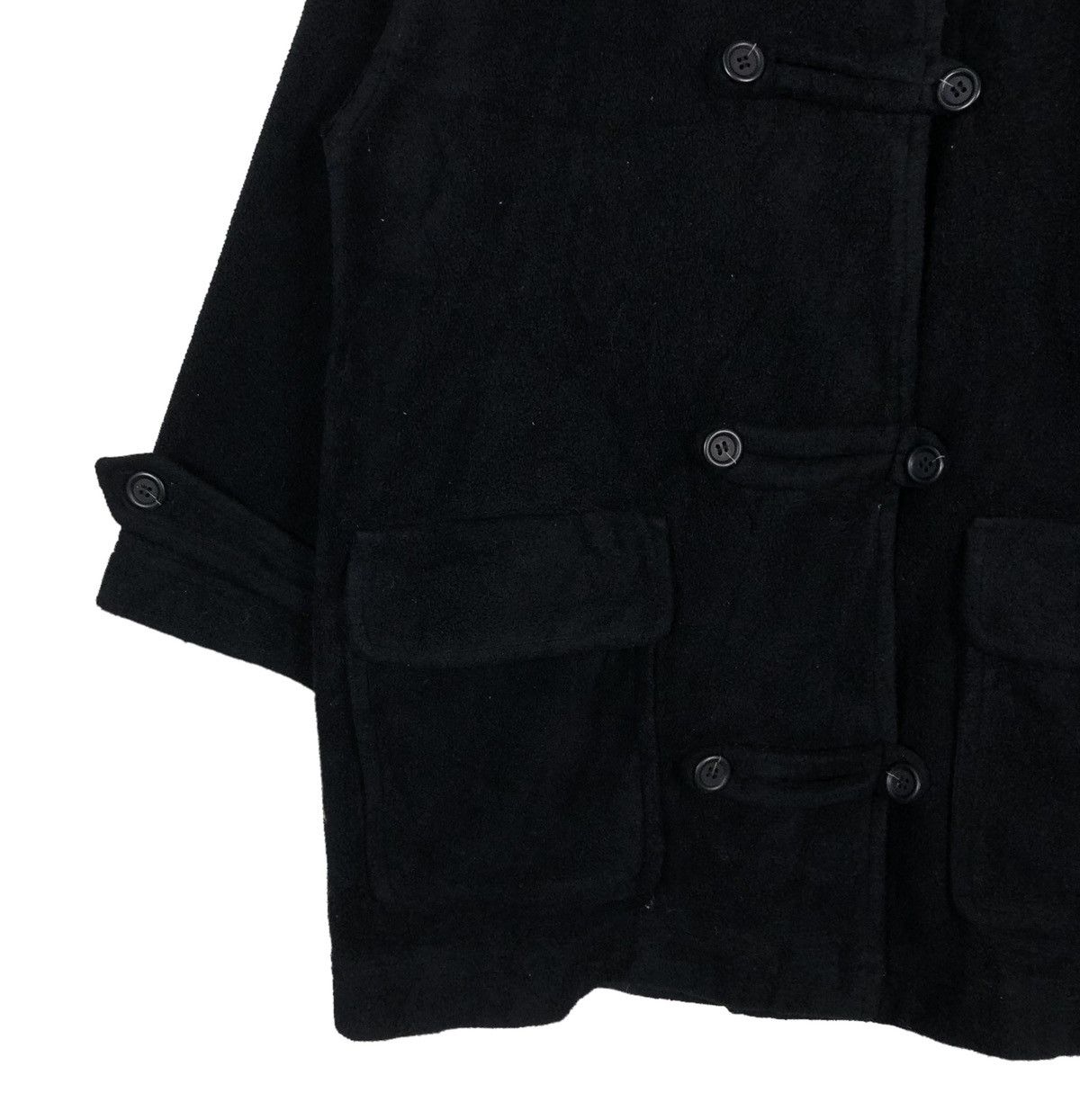 Japanese Brand VINTAGE CHORE JACKET PYUMOSSO JAPAN MADE RICH BLACK Size US M / EU 48-50 / 2 - 6 Thumbnail