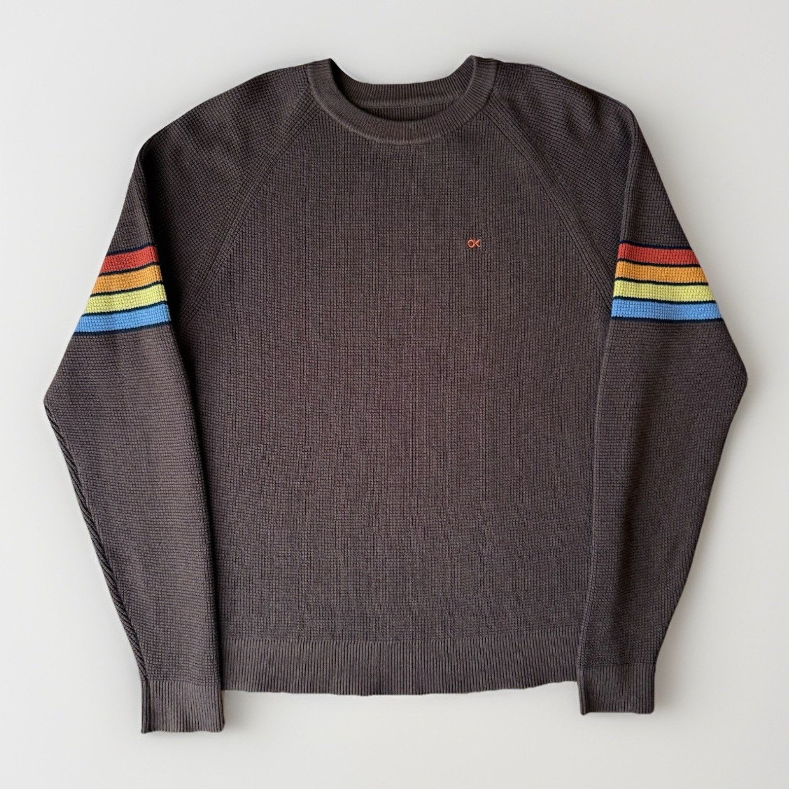 Outerknown Outerknown Nostalgic Sweater Small Brown Cotton Pullover Size US S / EU 44-46 / 1 - 1 Thumbnail