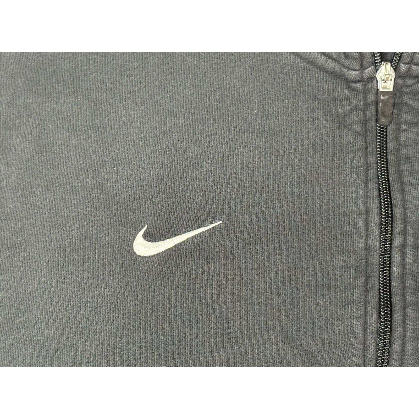 Nike Nike Full Zip Hoodless Collared Sweatshirt XL Size US XL / EU 56 / 4 - 4 Thumbnail