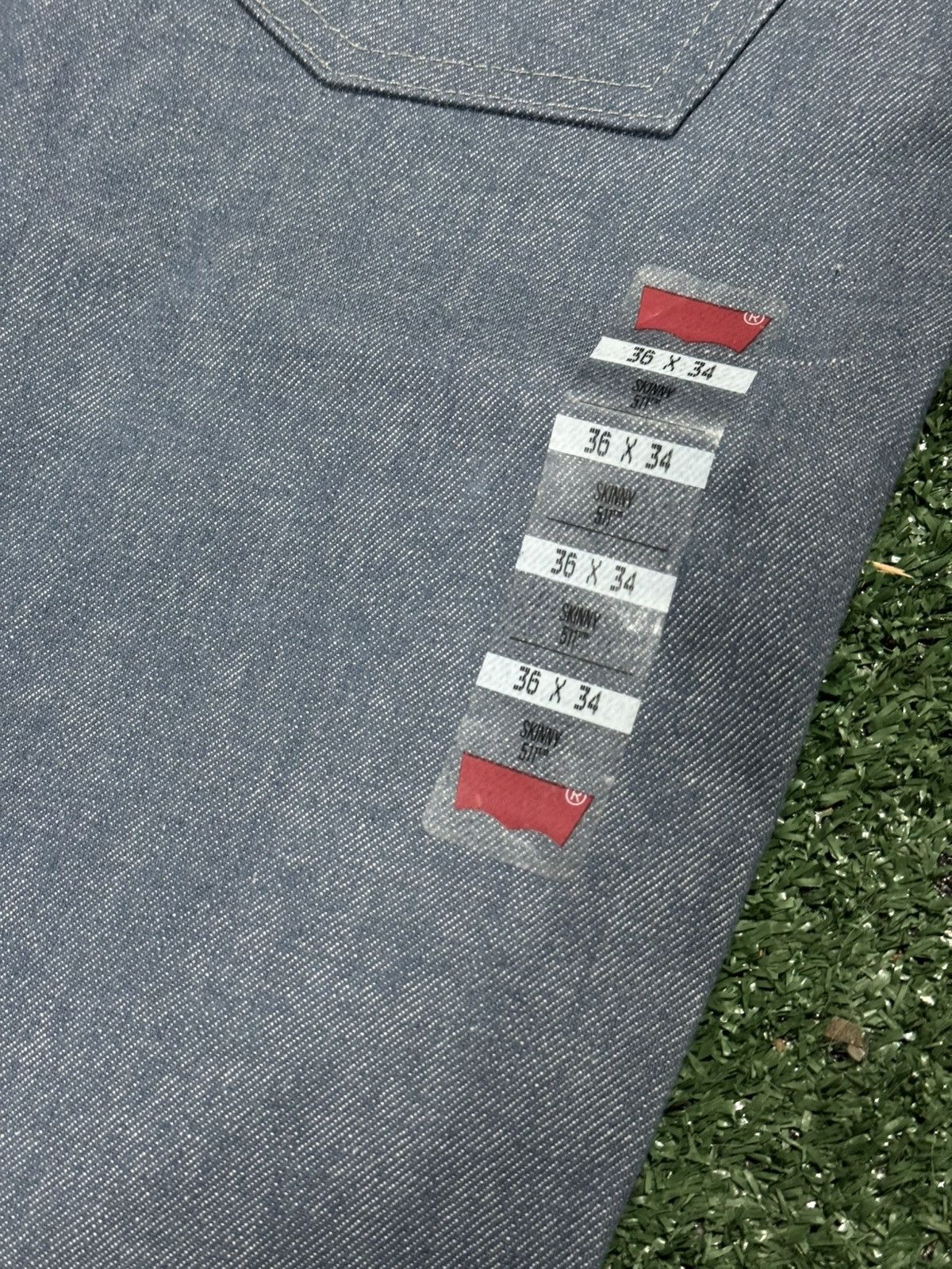 Levi's Levi’s 511 Skinny in Shrink to Fit Rigid Blue Size US 36 / EU 52 - 6 Thumbnail