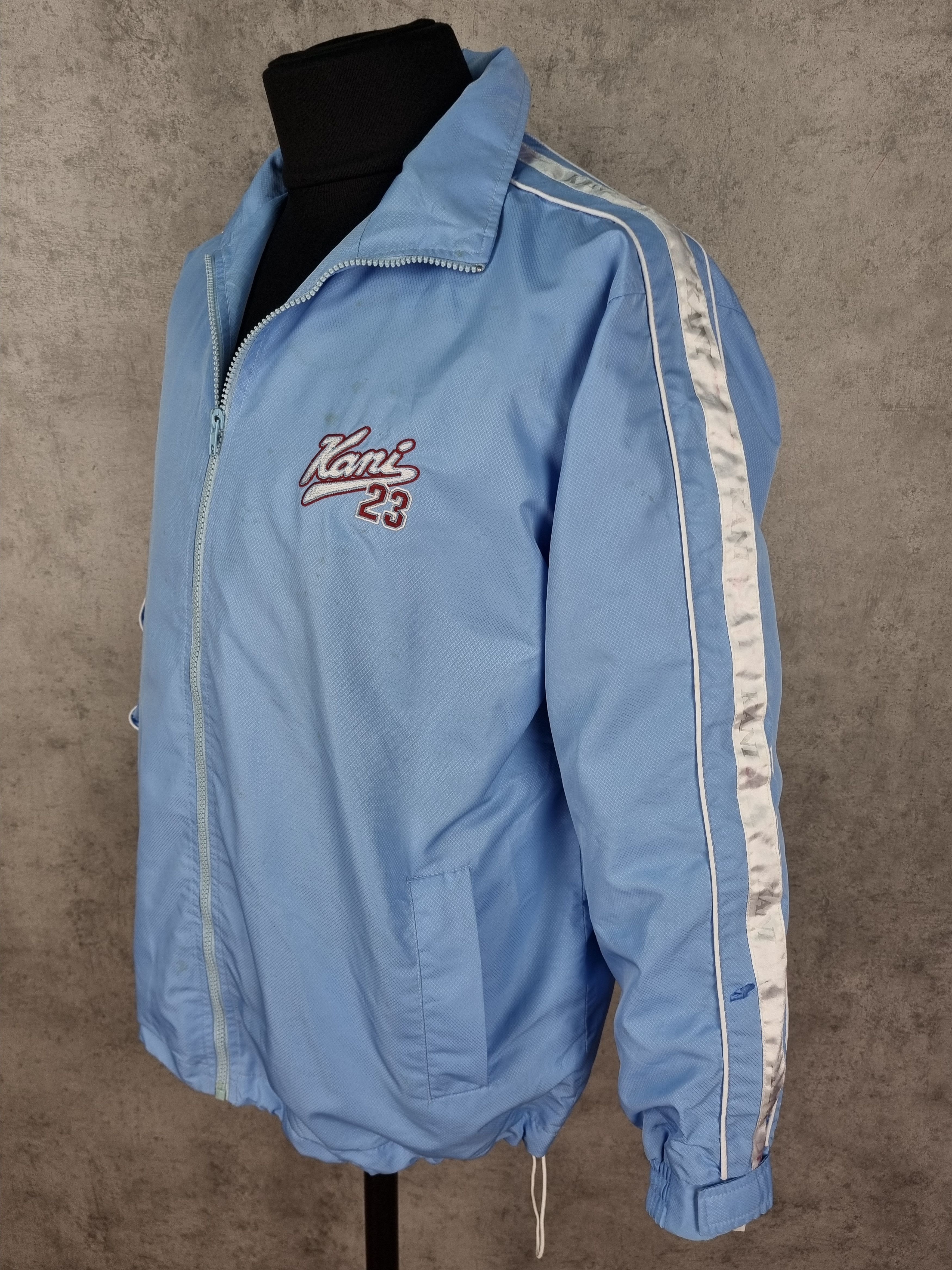 Karl Kani × Vintage Karl Kani Vintage Big Logo Side Tape Track top Size US L / EU 52-54 / 3 - 6 Thumbnail