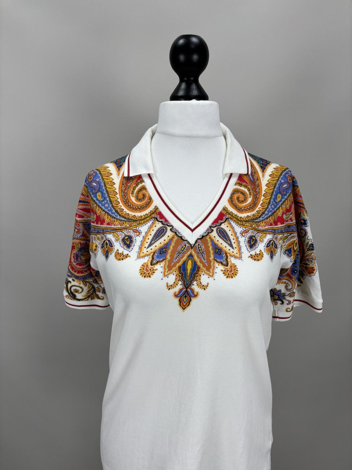 Etro Womens t shirt ETRO Size 46 Color White Size L / US 10 / IT 46 - 2 Thumbnail