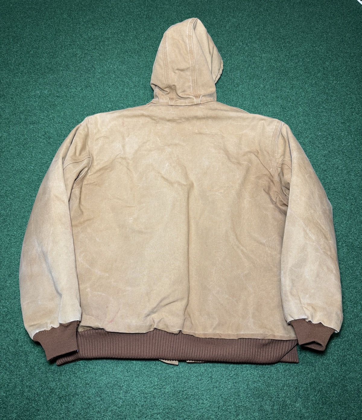 Carhartt Vintage 90s Carhartt J140 Canvas Full Zip Work Wear Jacket Size US XL / EU 56 / 4 - 3 Thumbnail