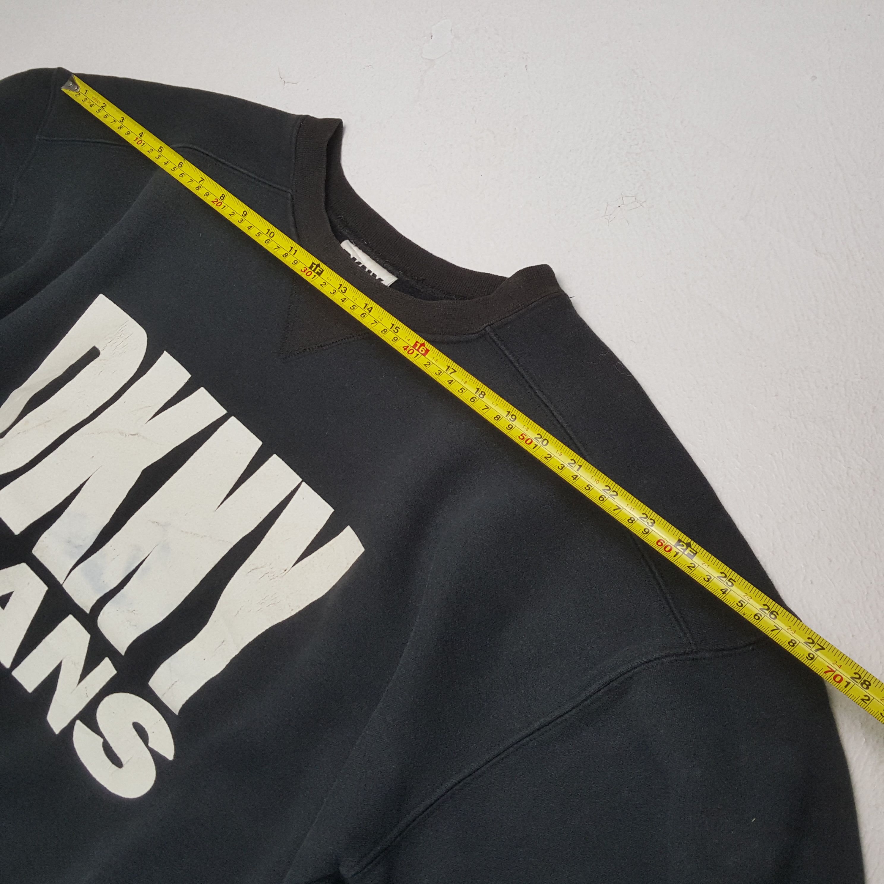 DKNY × Vintage DKNY Jeans Center Spellout Design Streetwear Sweatshirt Size US XL / EU 56 / 4 - 4 Thumbnail