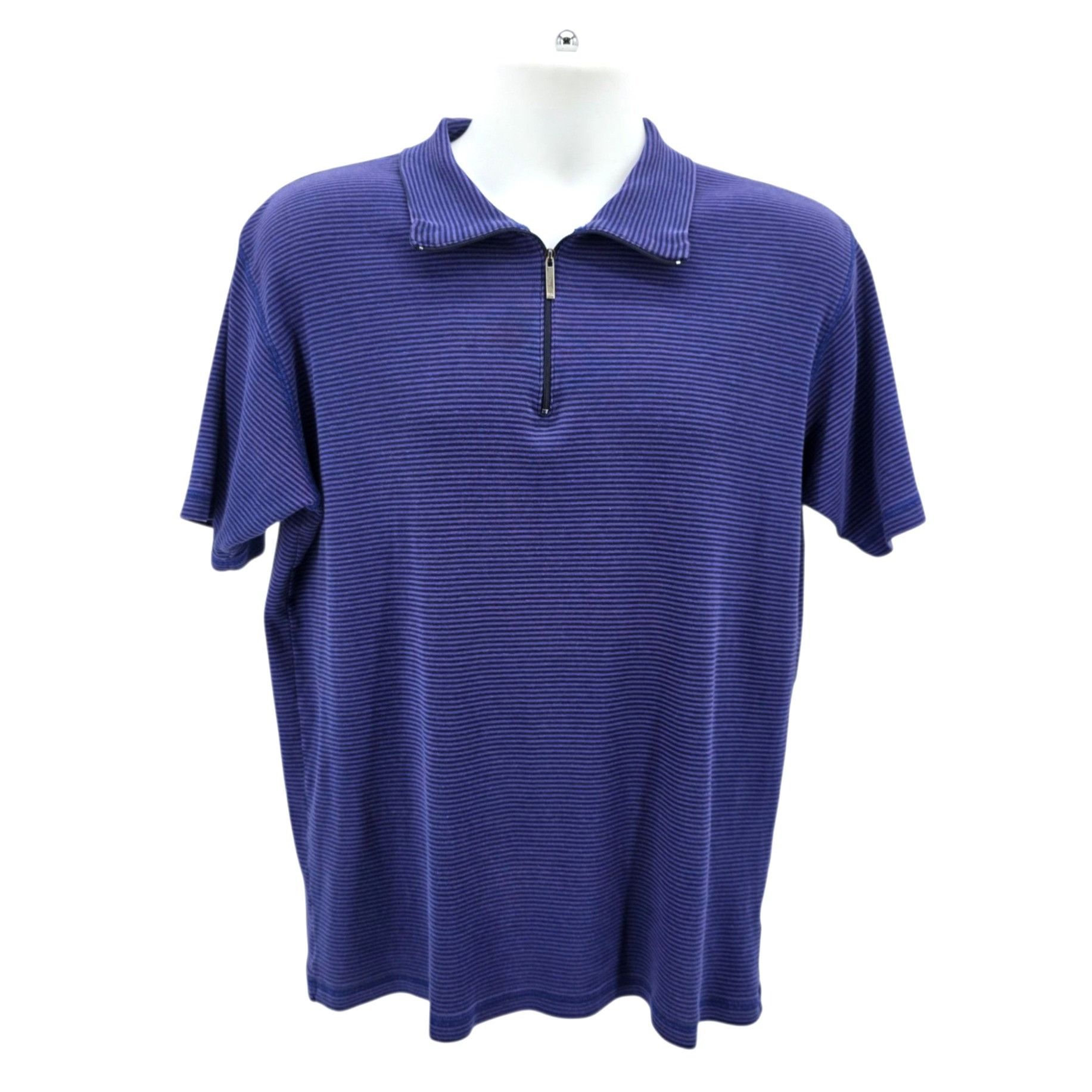 Polo Ralph Lauren Vintage Polo Sport Ralph Lauren Mens XL Shirt 1/4 Zip Stripe Size US XL / EU 56 / 4 - 3 Thumbnail