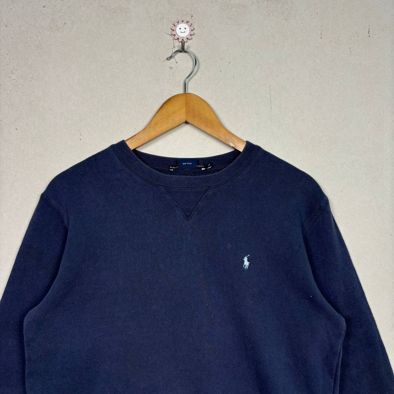 Polo Ralph Lauren 90s Ralph Lauren Sport Sweatshirt M Vintage Navy Streetwear Size US M / EU 48-50 / 2 - 3 Thumbnail