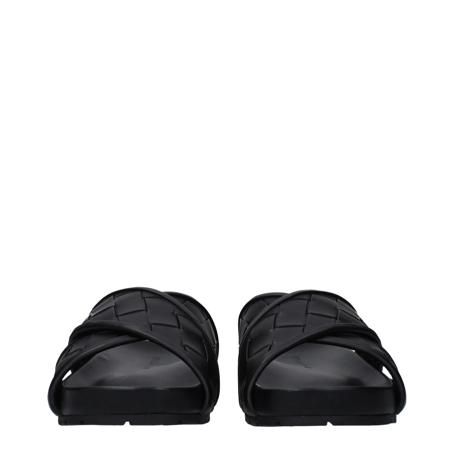 Bottega Veneta ob1o1e0325 Leather Slippers in Black Size US 8 / EU 41 - 3 Thumbnail