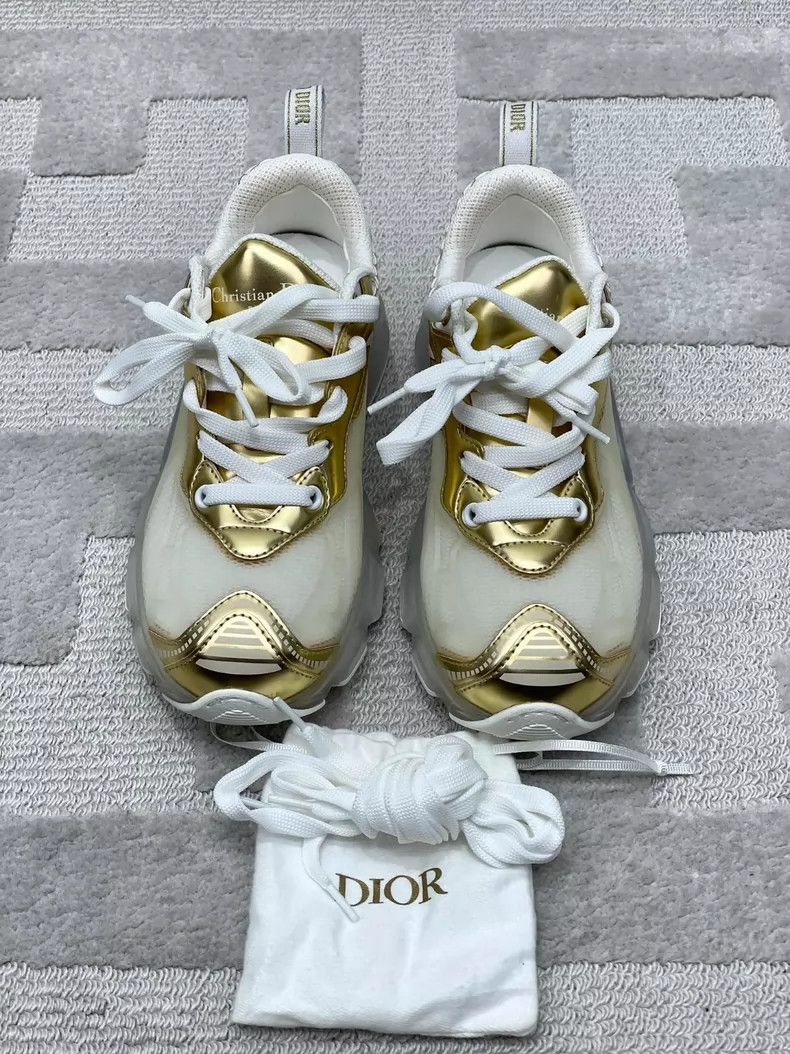 Dior Dior 23 kinds of gold translucent dad shoes 2504-Nextarrow Size US 12 / IT 42 - 1 Thumbnail