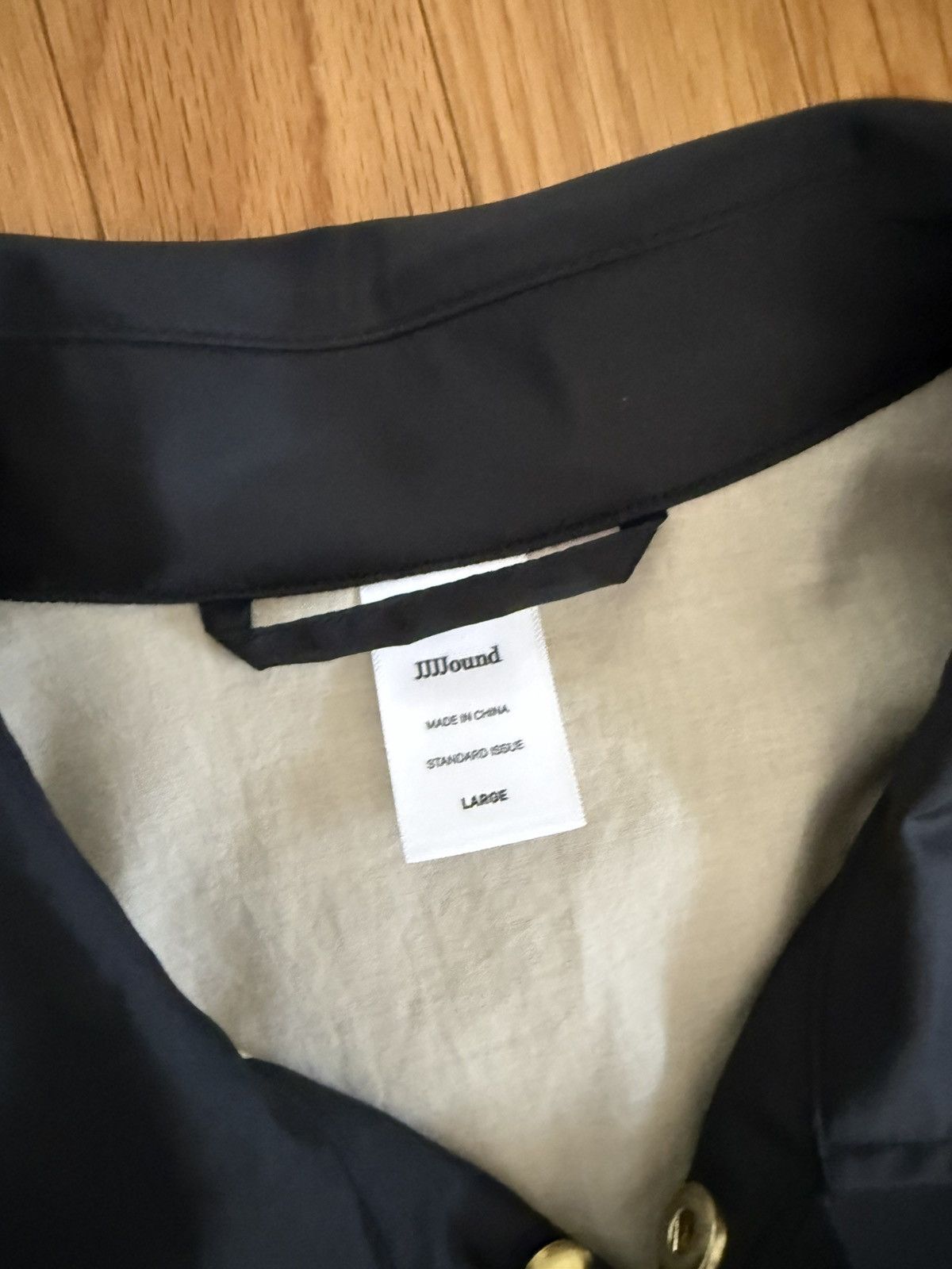 JJJJound Jjjjound Coach jacket black large Size US L / EU 52-54 / 3 - 3 Thumbnail