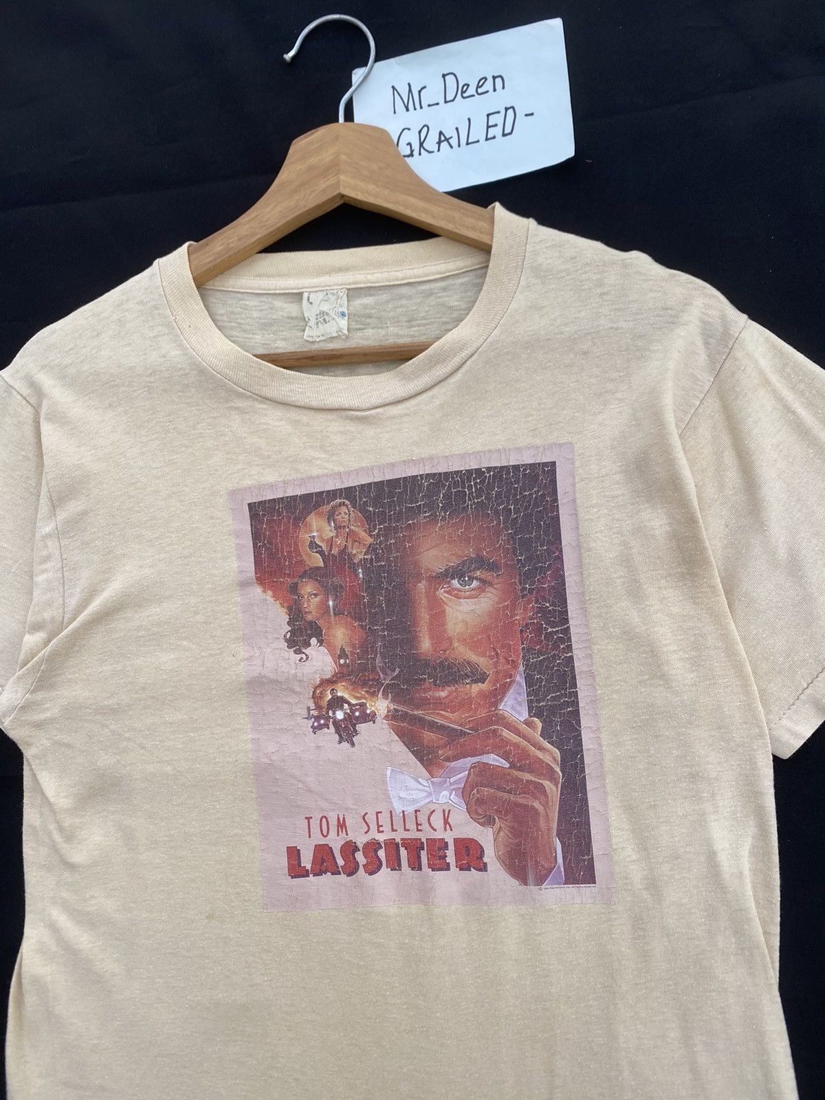 Vintage Vtg 80s Tom Selleck Lassiter “The Magnificent Thief “ Tee Size US S / EU 44-46 / 1 - 8 Thumbnail
