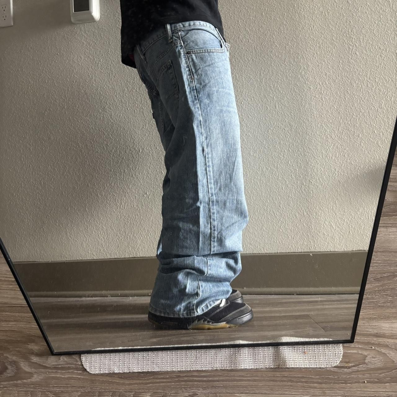 Levi's Crazy Vintage Y2K/2000s Baggy Levis 569 Light Wash Skater Style Denim Jeans! 38x30 Size US 38 / EU 54 - 2 Thumbnail