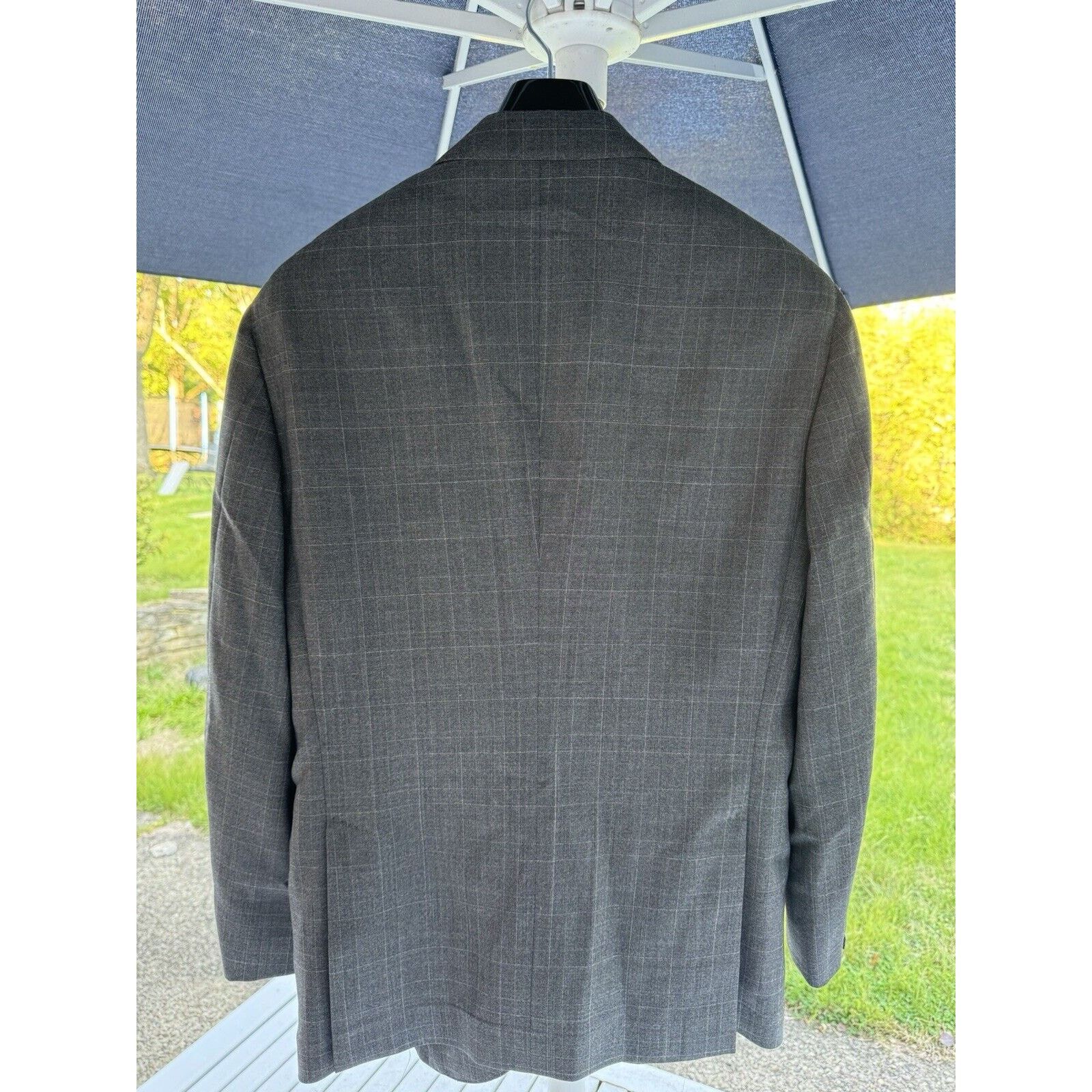 Brunello Cucinelli Brunello Cucinelli Blazer Jacket GlenPlaid 52/42 Unstructure Size 42R - 10 Thumbnail