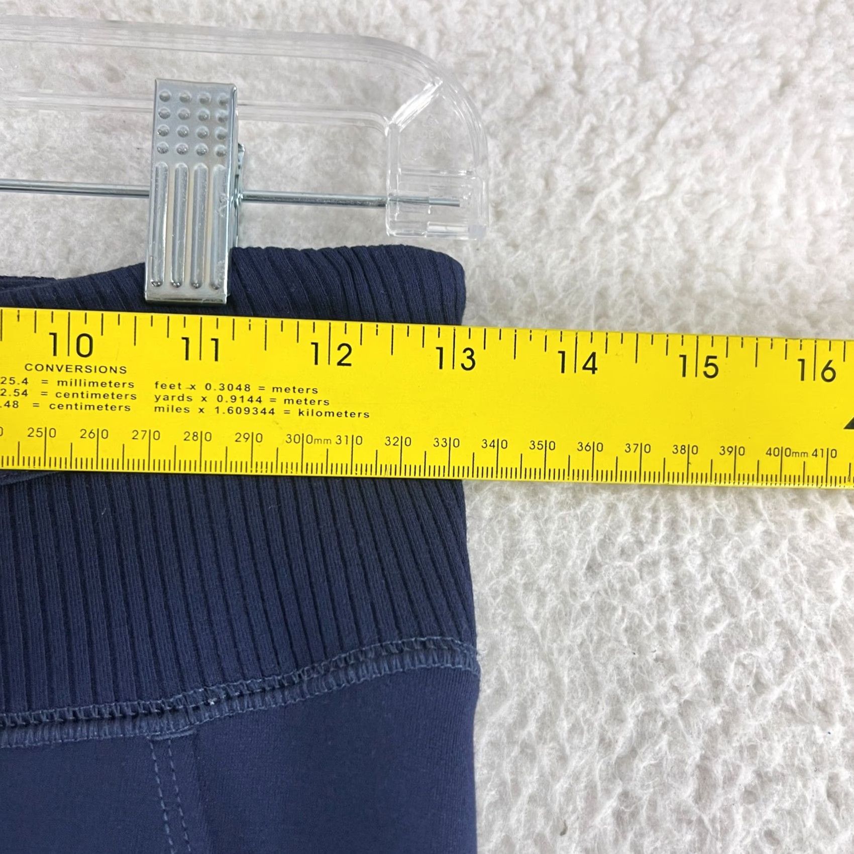 TravisMathew Travis Mathew Friday Ponte Legging Womens Small Blue Draw On Pocket Cloth Size 28" / US 6 / IT 42 - 7 Thumbnail
