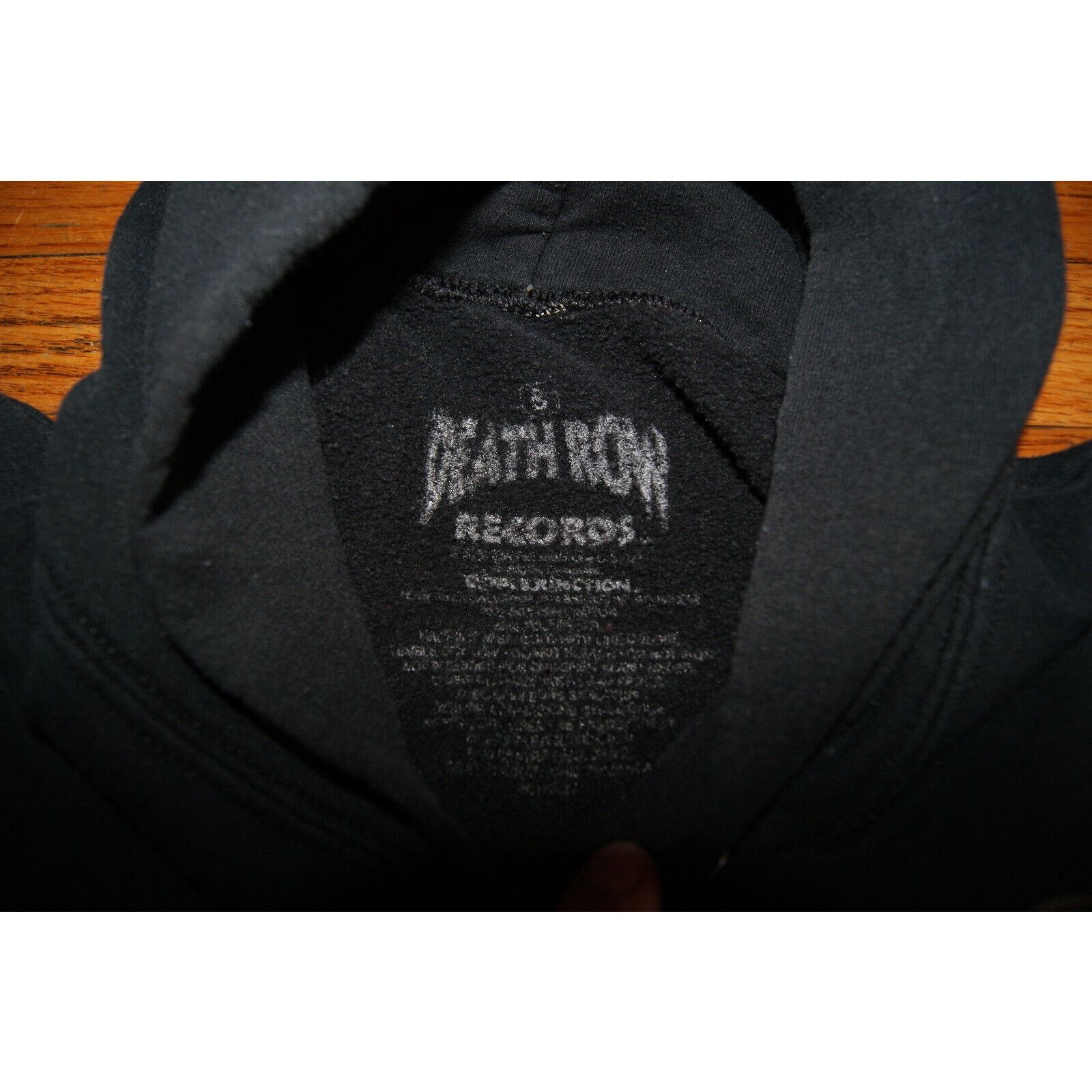Ripple Junction Death Row Records 91 Los Angeles Hoodie Sweatshirt S 2 Sided Size US S / EU 44-46 / 1 - 3 Thumbnail