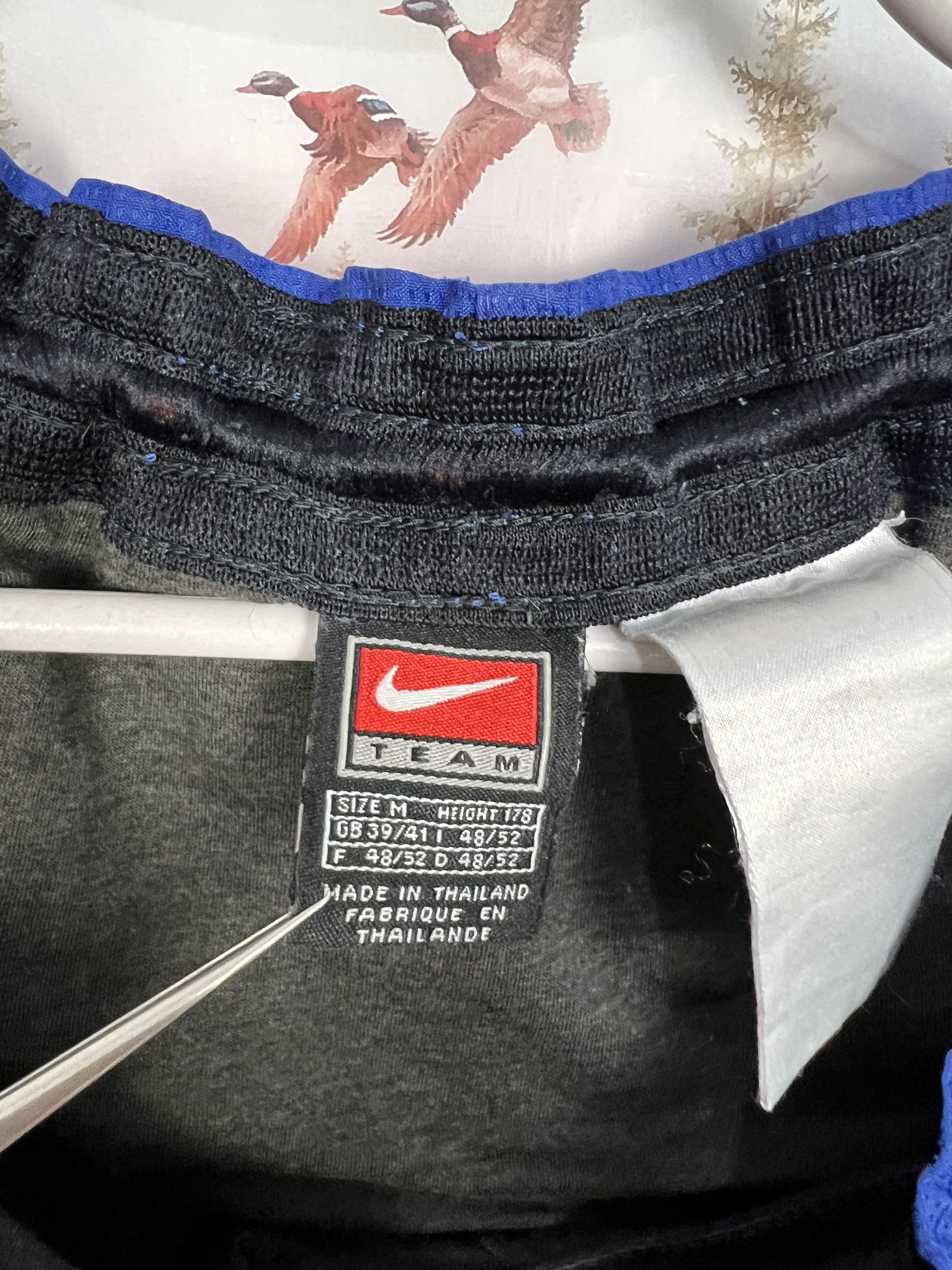Nike Vintage 90's Nike Netherlands Holland Football Blue Shorts Size US 32 / EU 48 - 8 Thumbnail