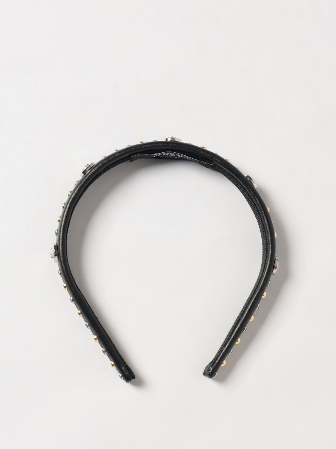 Versace Versace Hairband Woman Black Size ONE SIZE - 1 Thumbnail