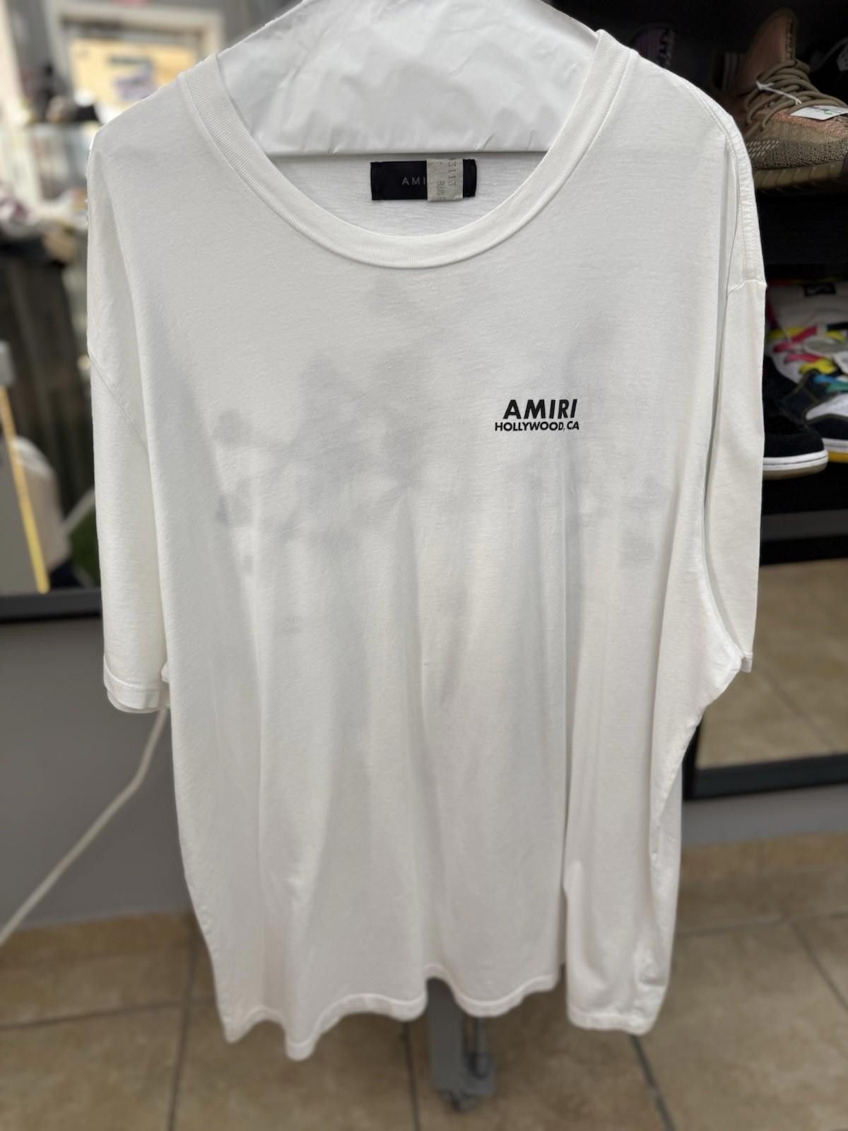 Amiri Size XXL - Amiri Tee White Shirt Logo 100% Authentic Size US XXL / EU 58 / 5 - 2 Thumbnail