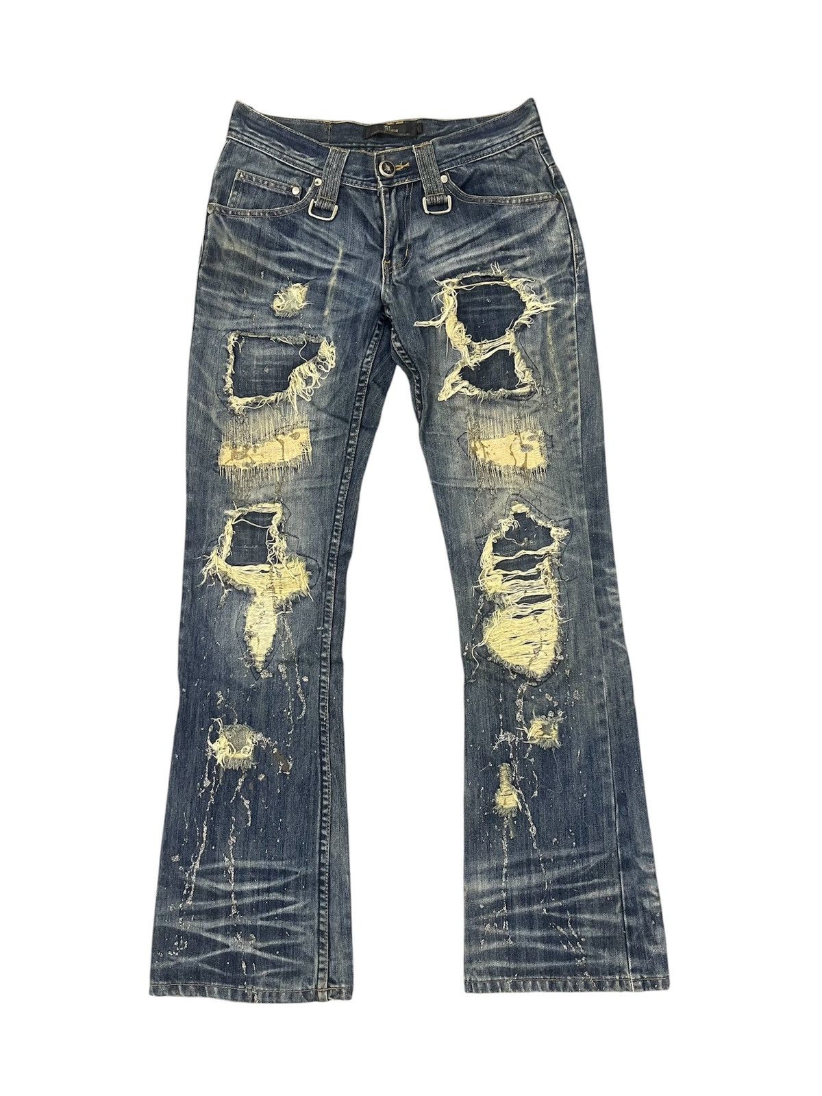 Seditionaries MIDAS BOOT CUT DISTRESSED DENIM Size 30" / US 8 / IT 44 - 1 Thumbnail