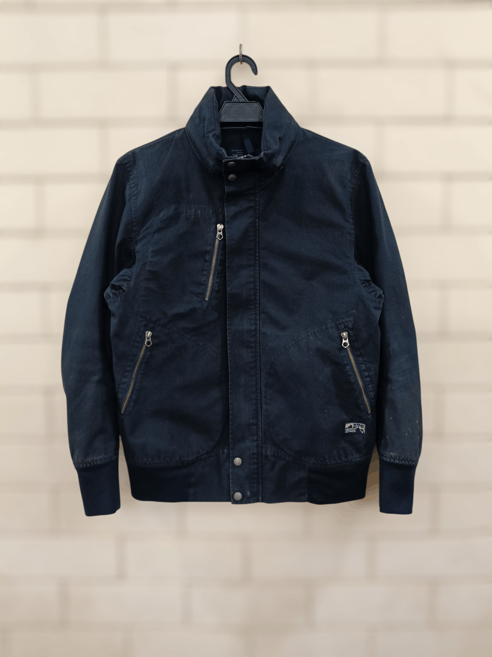 Nonnative WORKER JACKET COTTON OXFORD SULFUR DYE BLACK | Grailed