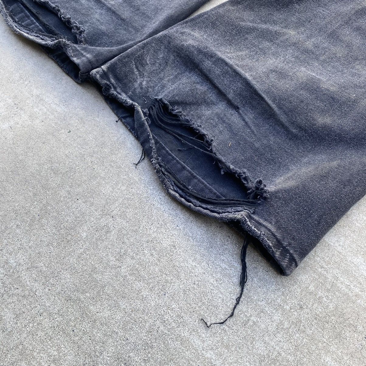 Japanese Brand × Vintage Flared Denim Size US 34 / EU 50 - 4 Thumbnail