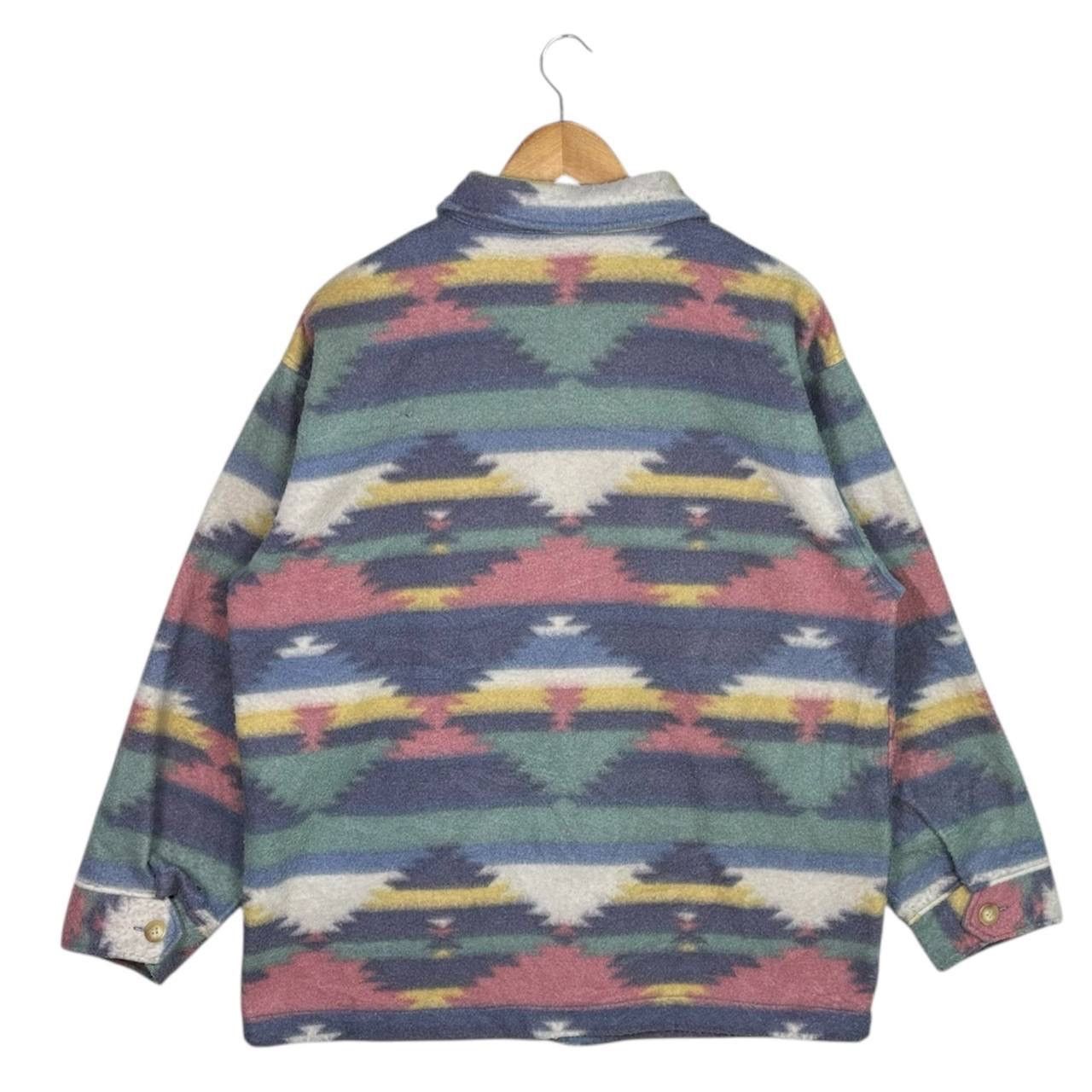 Native Vintage Gavial Navajo Aztec Jacket Full Zipper Native Style Size US L / EU 52-54 / 3 - 2 Thumbnail