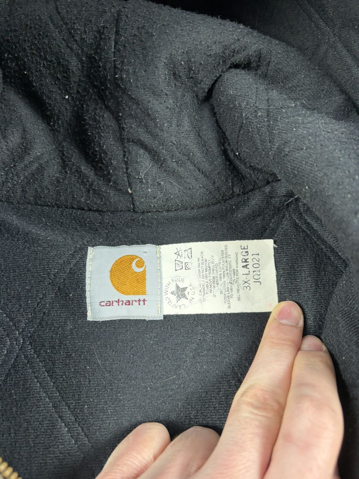 Carhartt Vintage Carhartt Active Jacket Southwestern Thrashed JQ1021 Size US XXL / EU 58 / 5 - 8 Thumbnail
