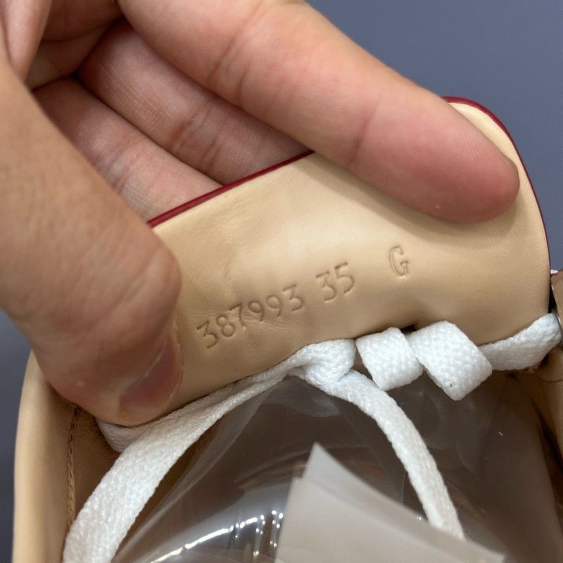 Other Gucci Ace Leather Low-Top Sneakers in Red Size US 5.5 / EU 38 - 7 Thumbnail